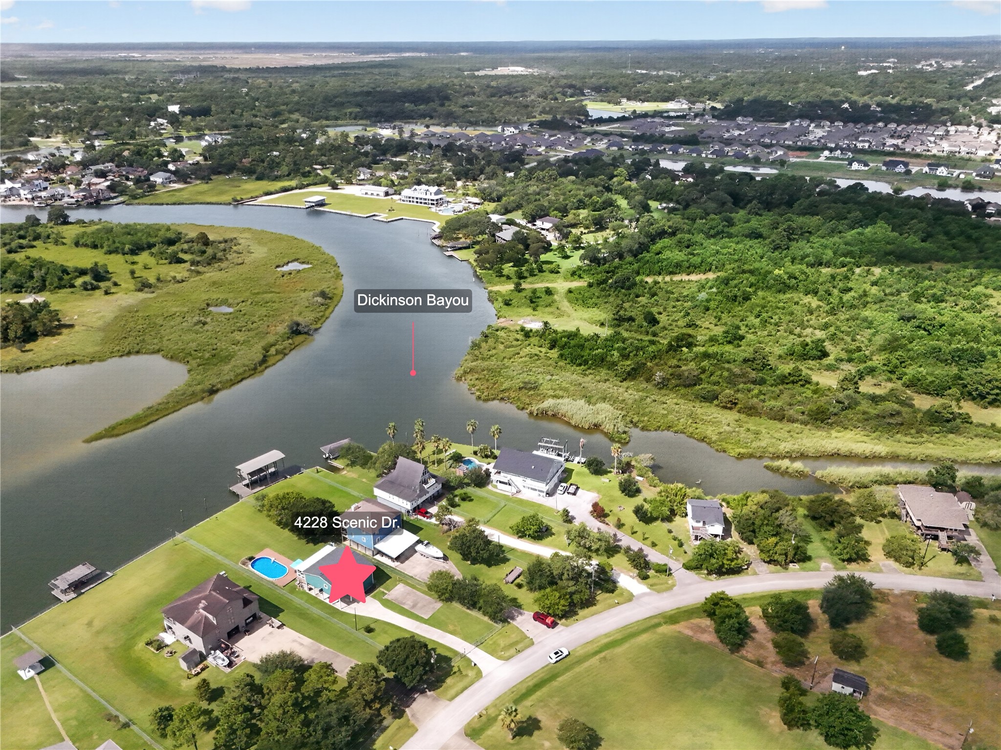 4228 Scenic Drive, Dickinson, TX 77539