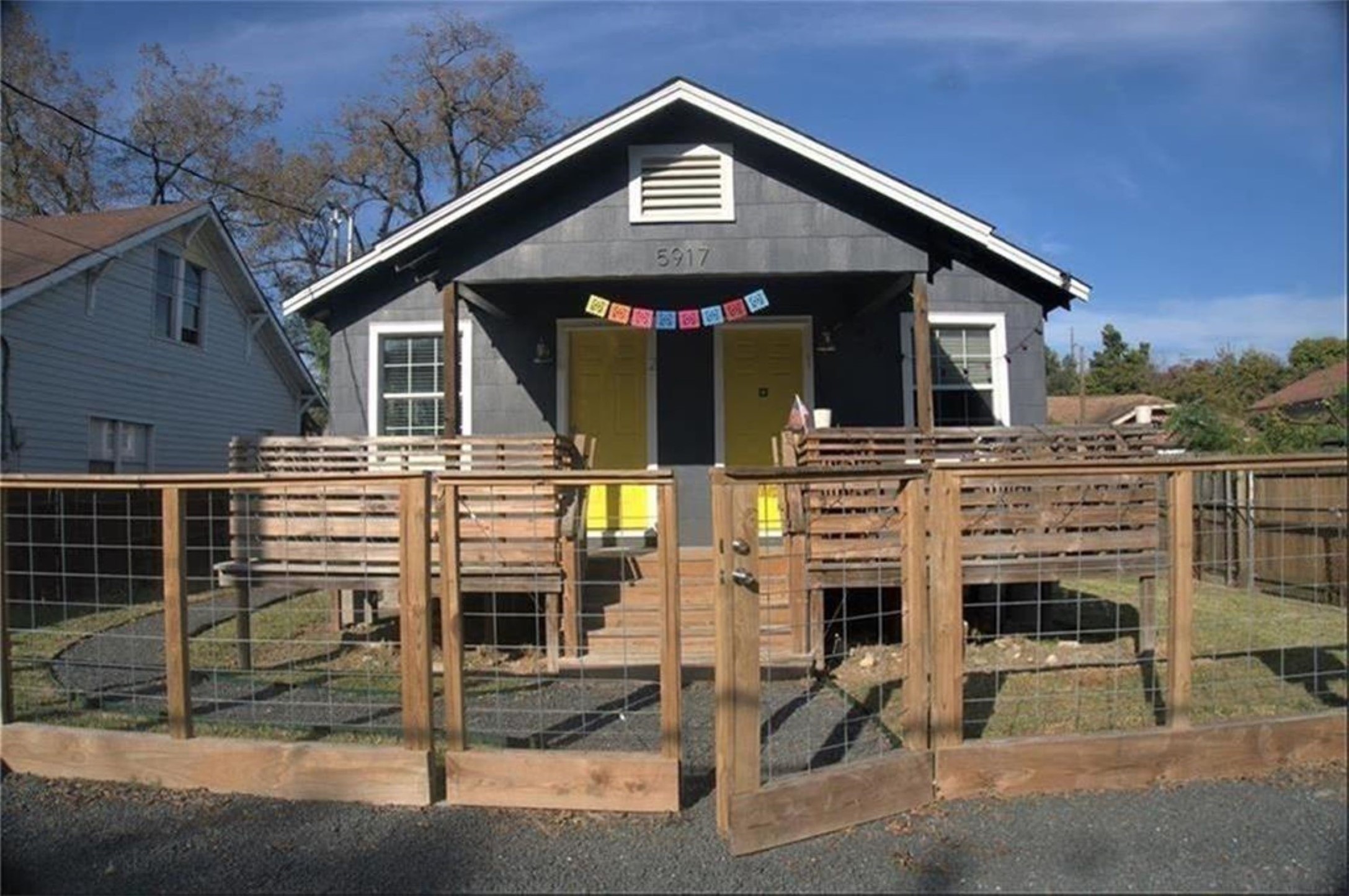 Welcome to the cozy 5917 Sherman St Community with gated entrance and unassigned parking.