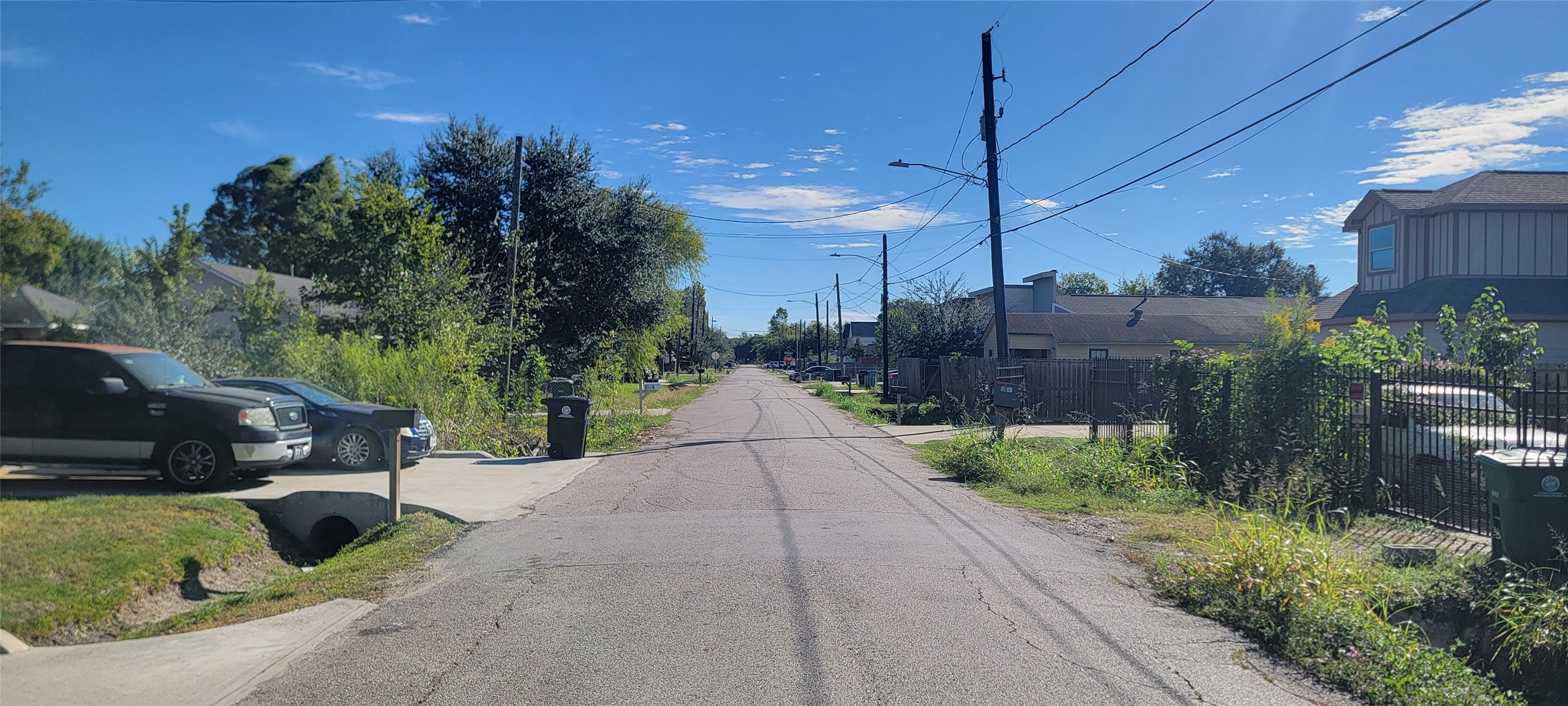 Down the street Down the street