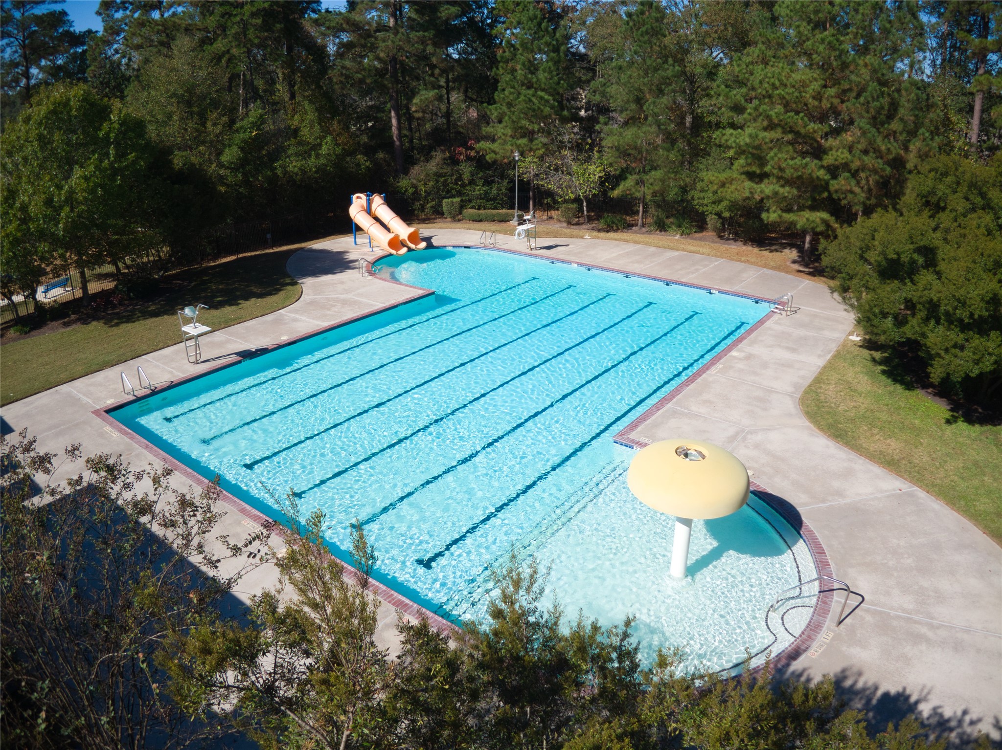 Another view of community pool.