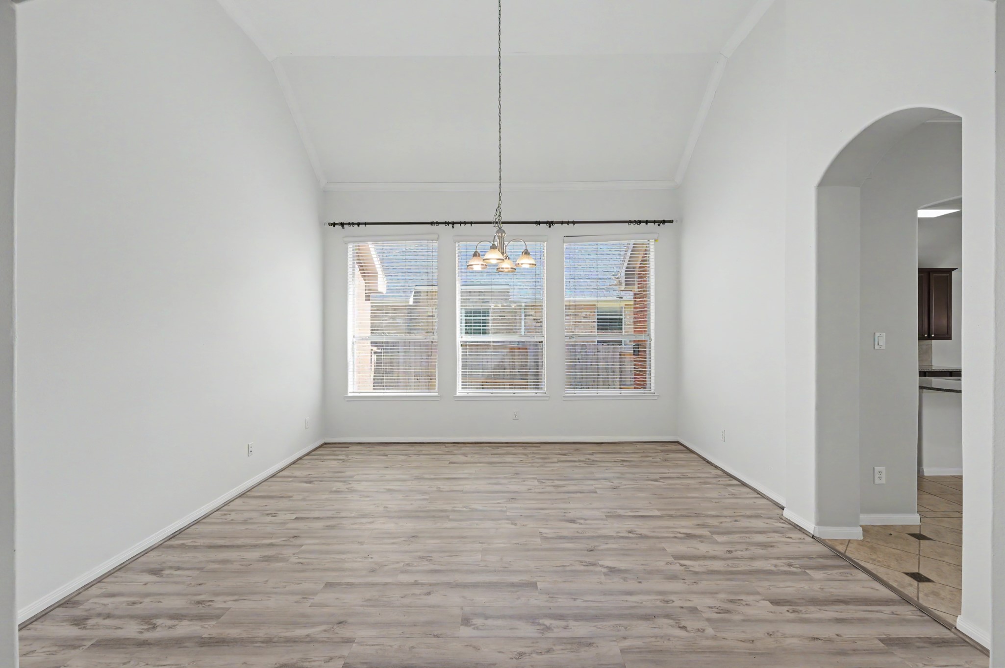 Additional view of dining room.