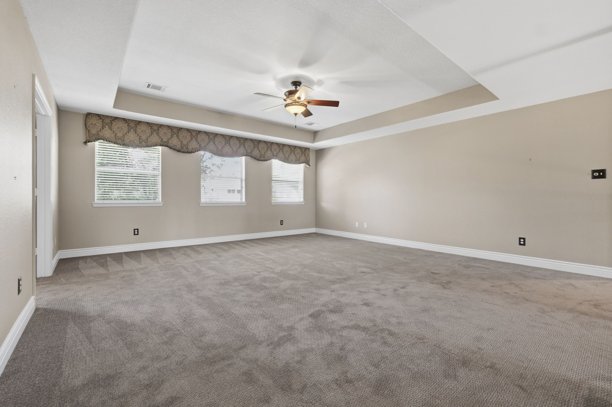 Massive game room for entertaining and relaxing.