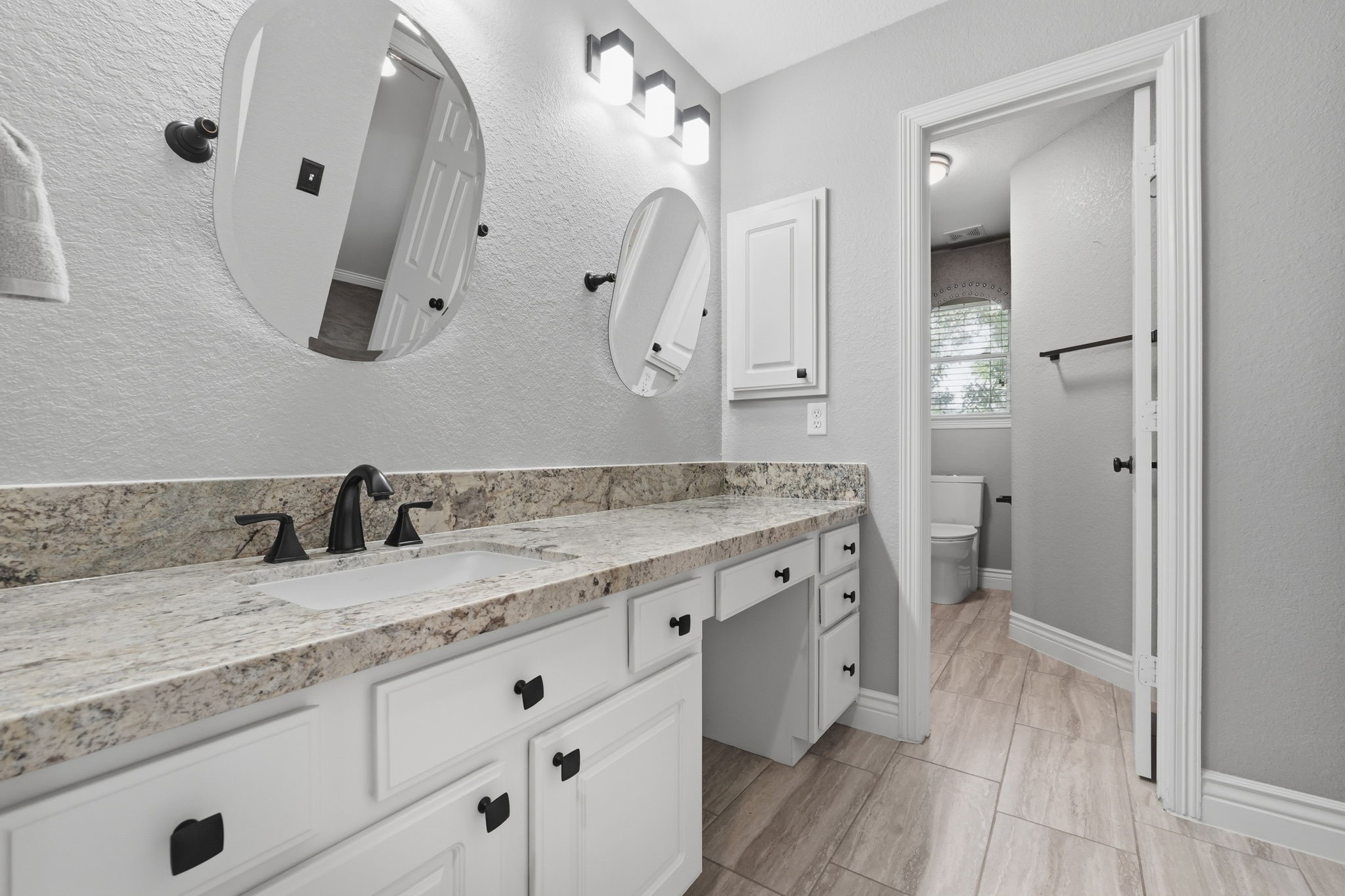 Jack-and-Jill bathroom