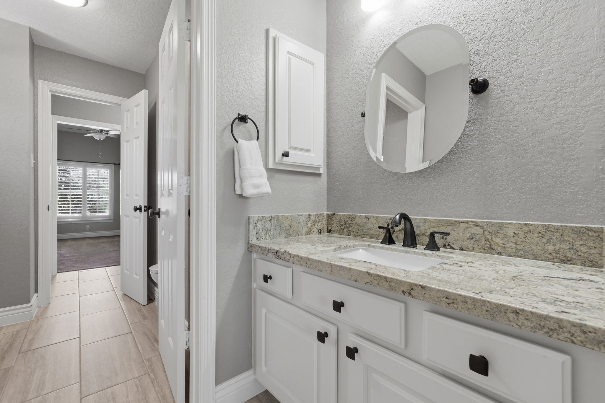 Jack-and-Jill bathroom