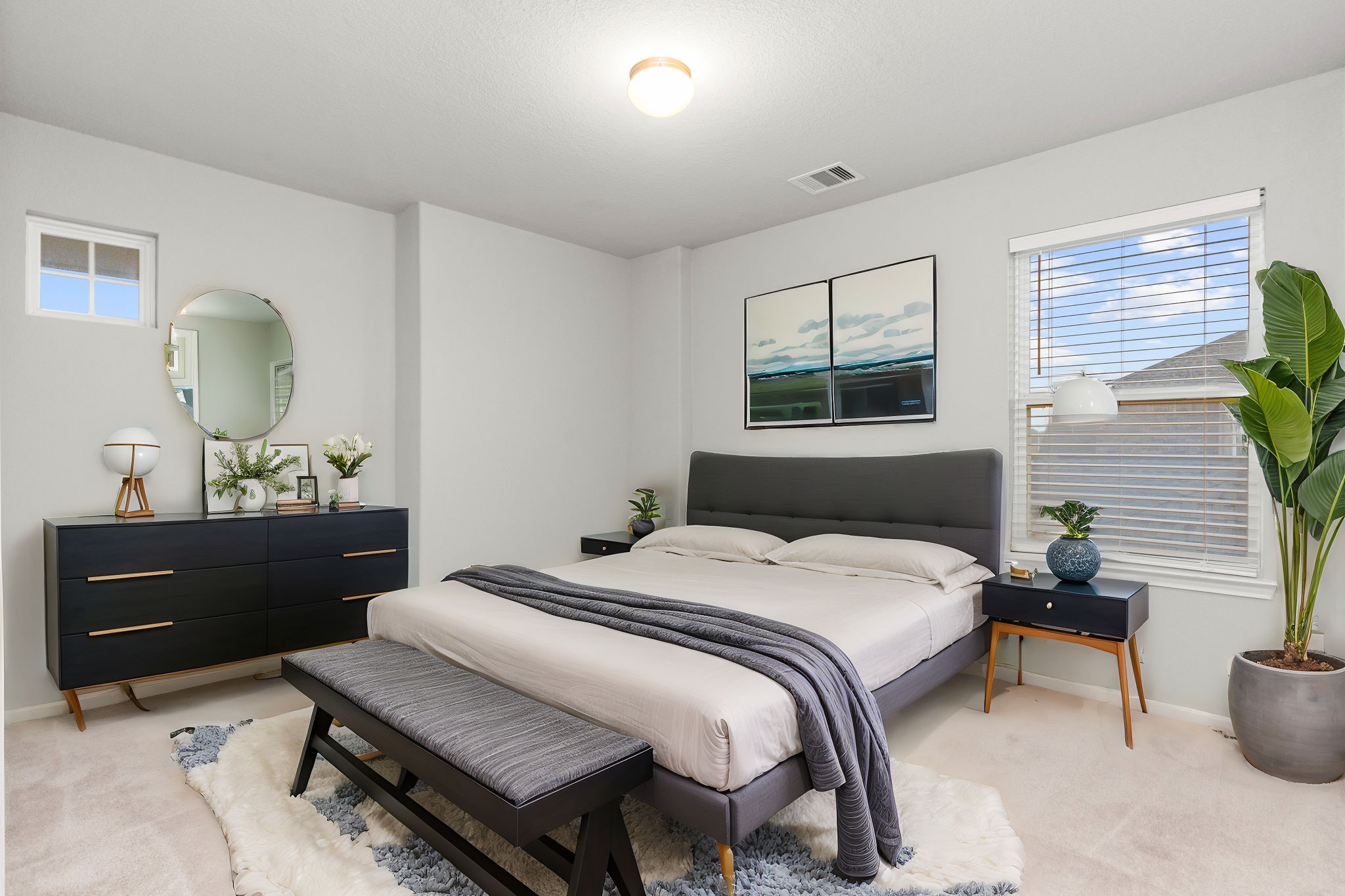 Second Bedroom, staged