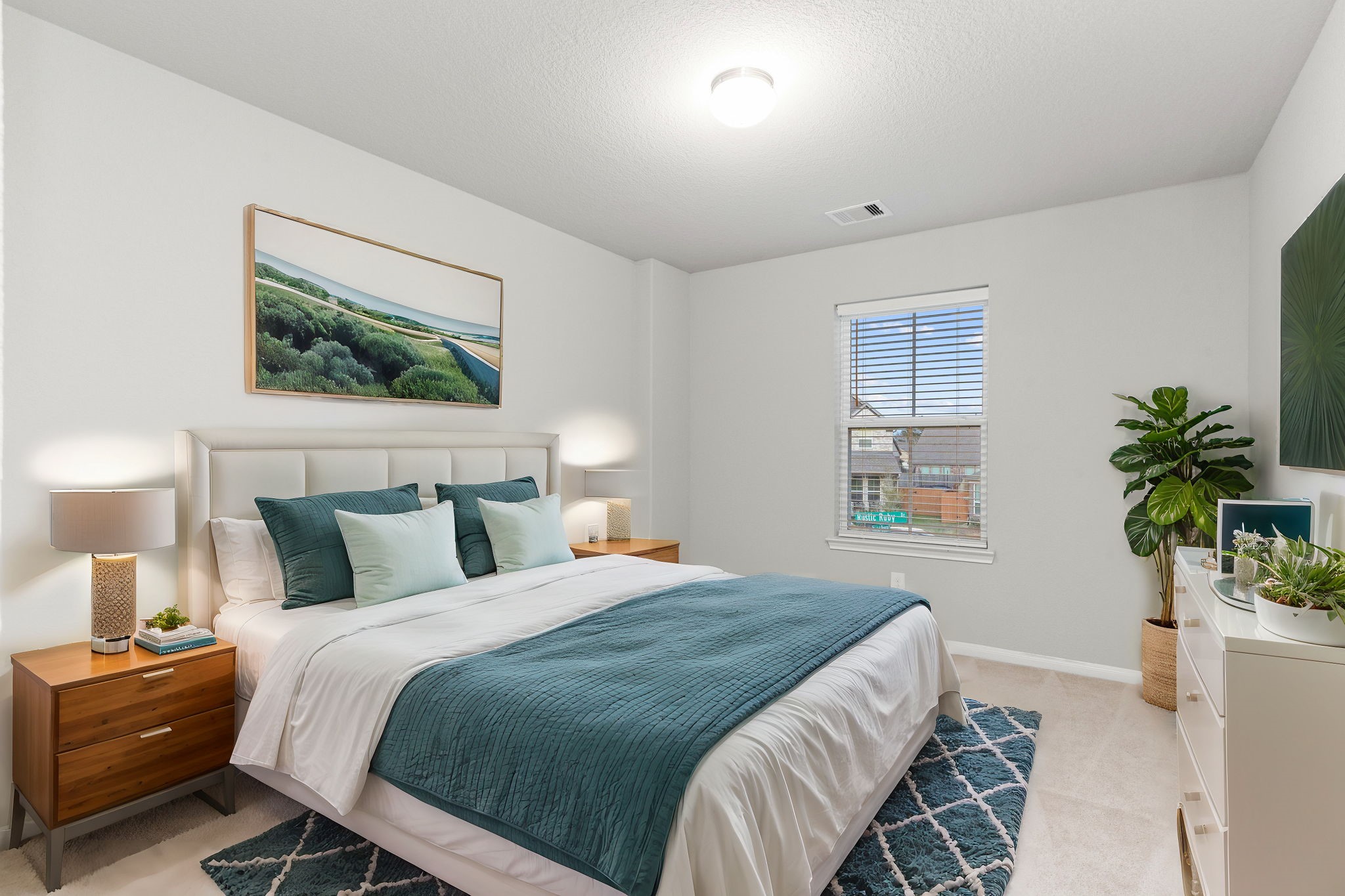 First Bedroom, staged