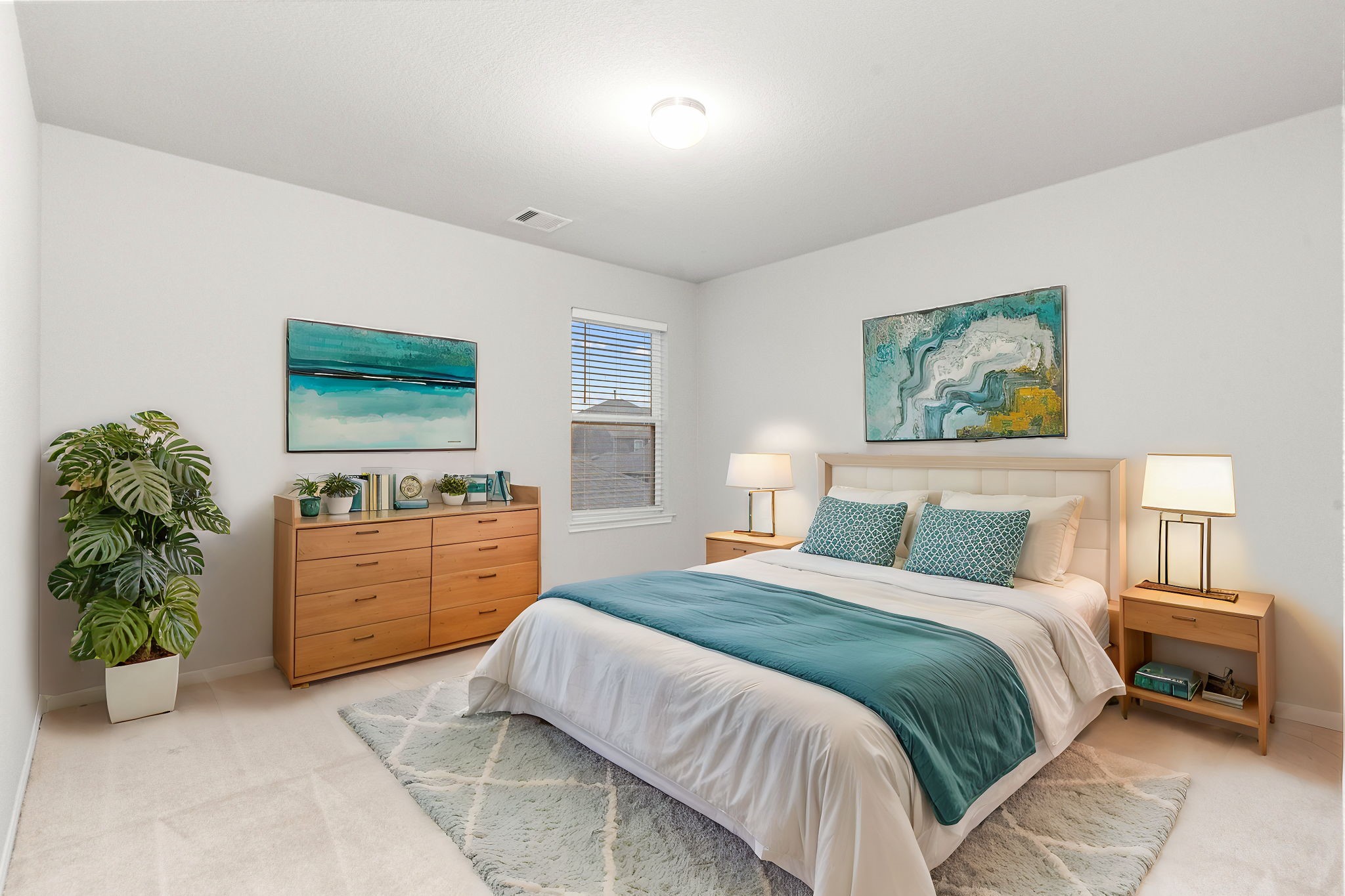 Third Bedroom, staged