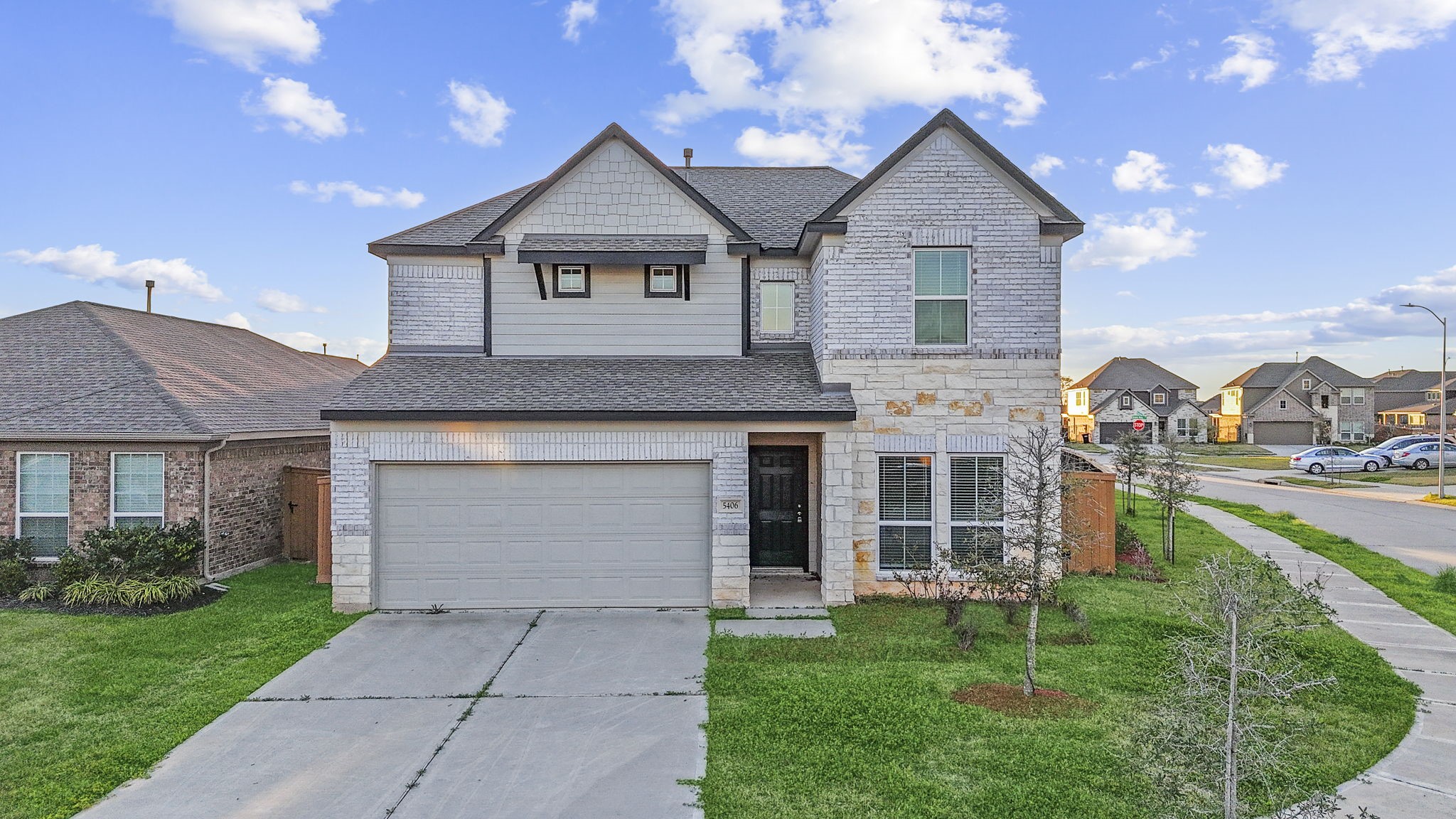Welcome to your new home with a premium elevation!