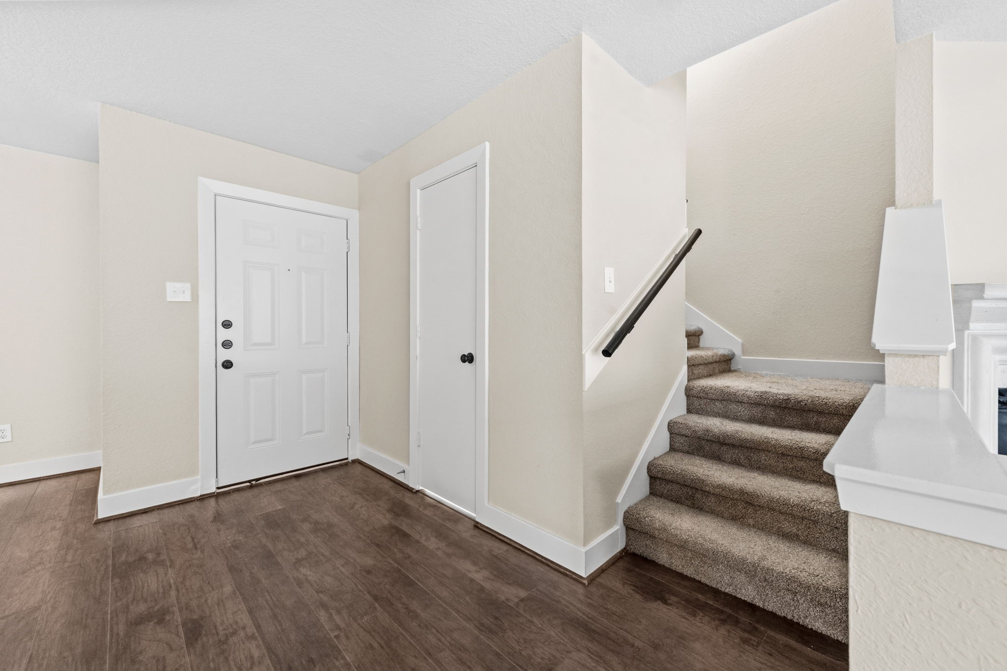 Front entry Front entry