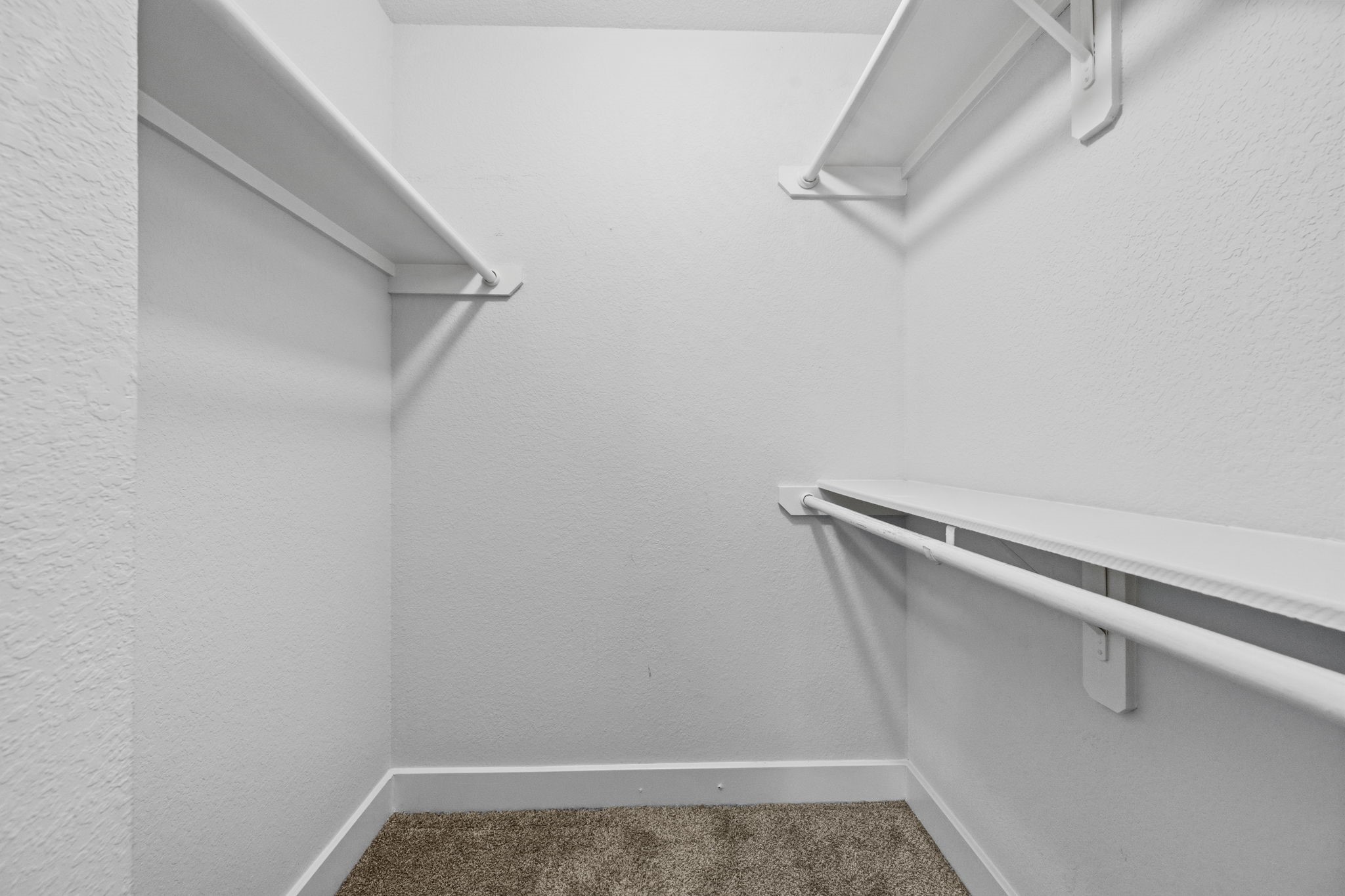 Primary walk-in closet