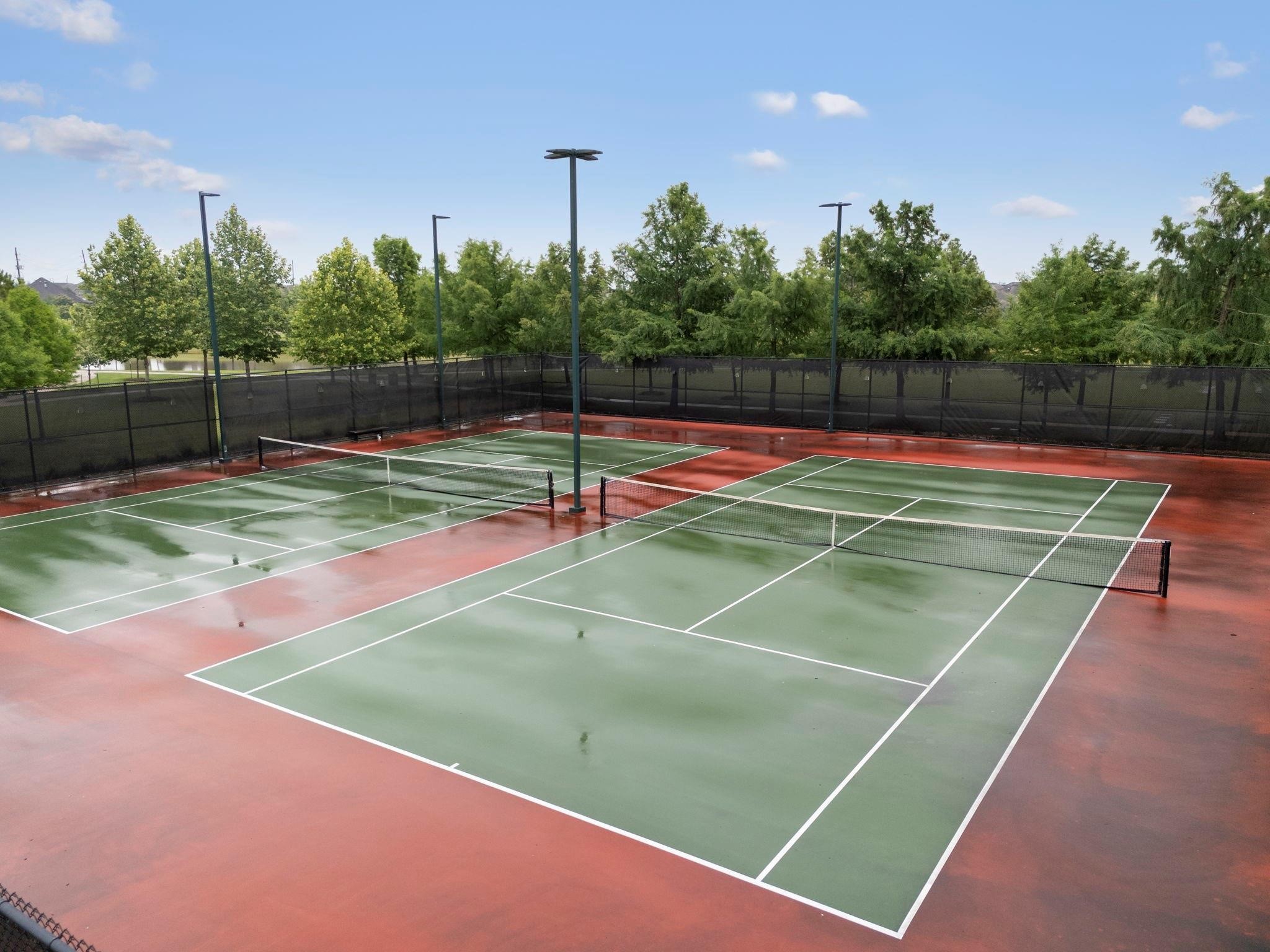 Community Tennis Courts  Illustrative Photo
