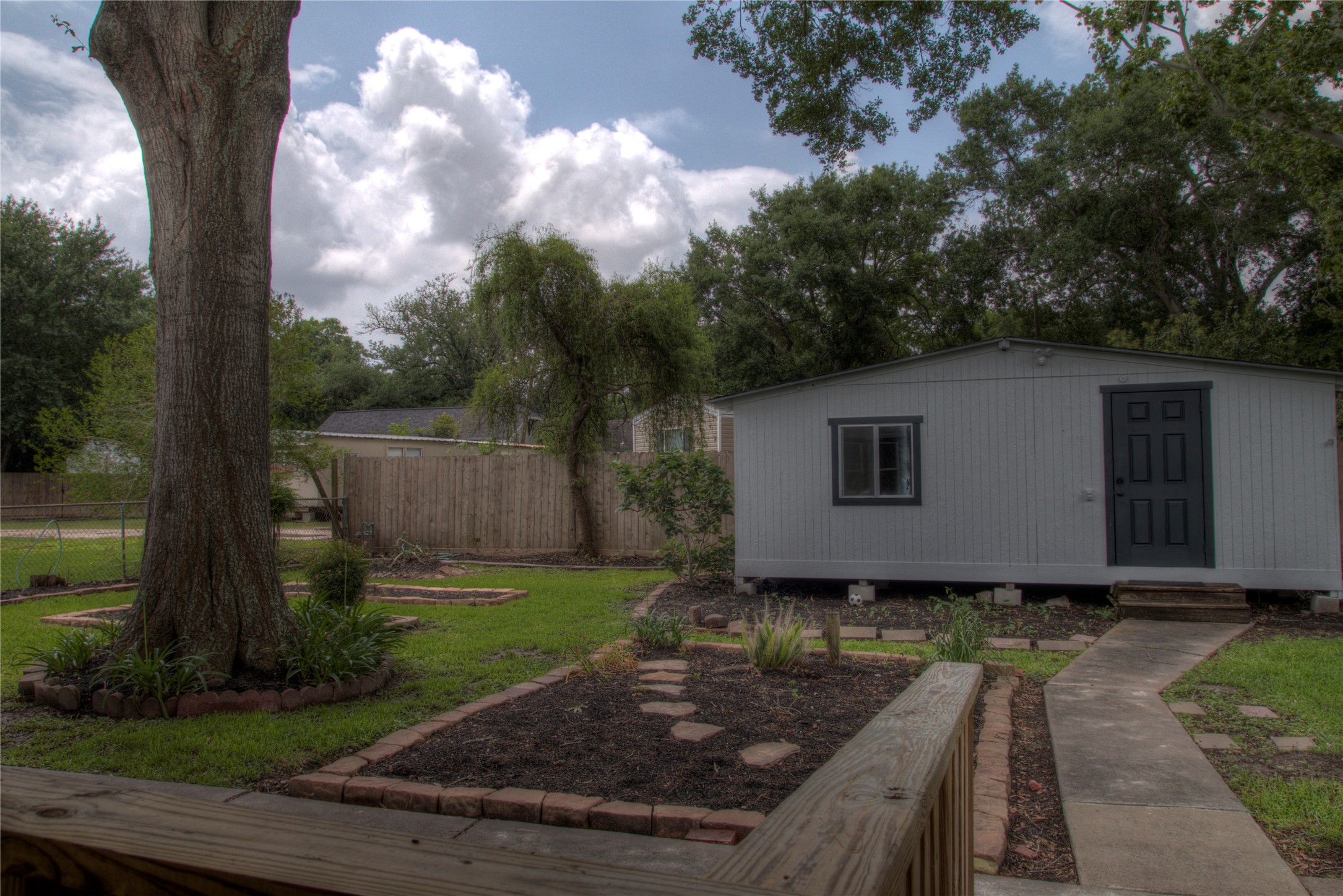 View of storage shed -w/power-Potential Apt.