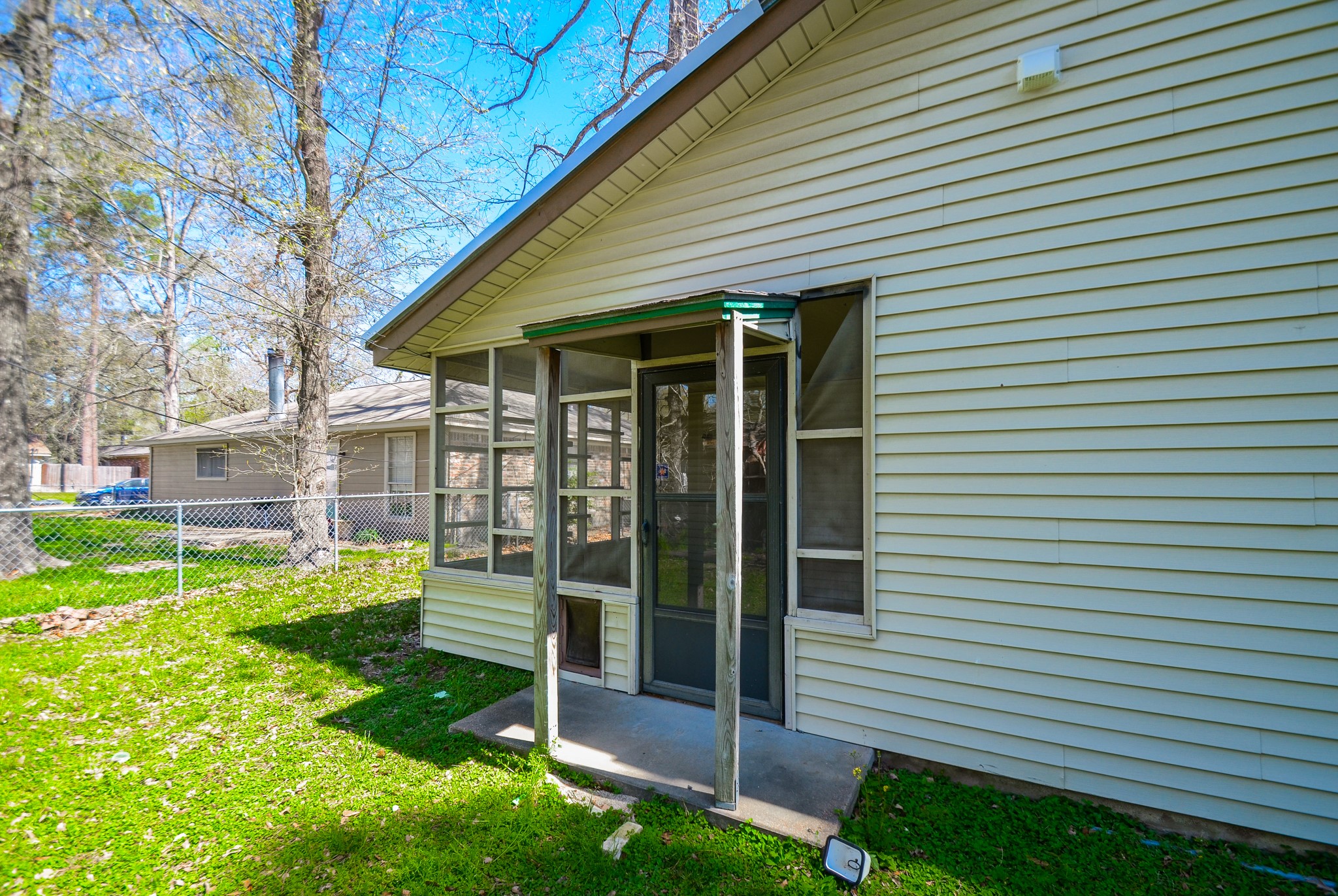 Back door