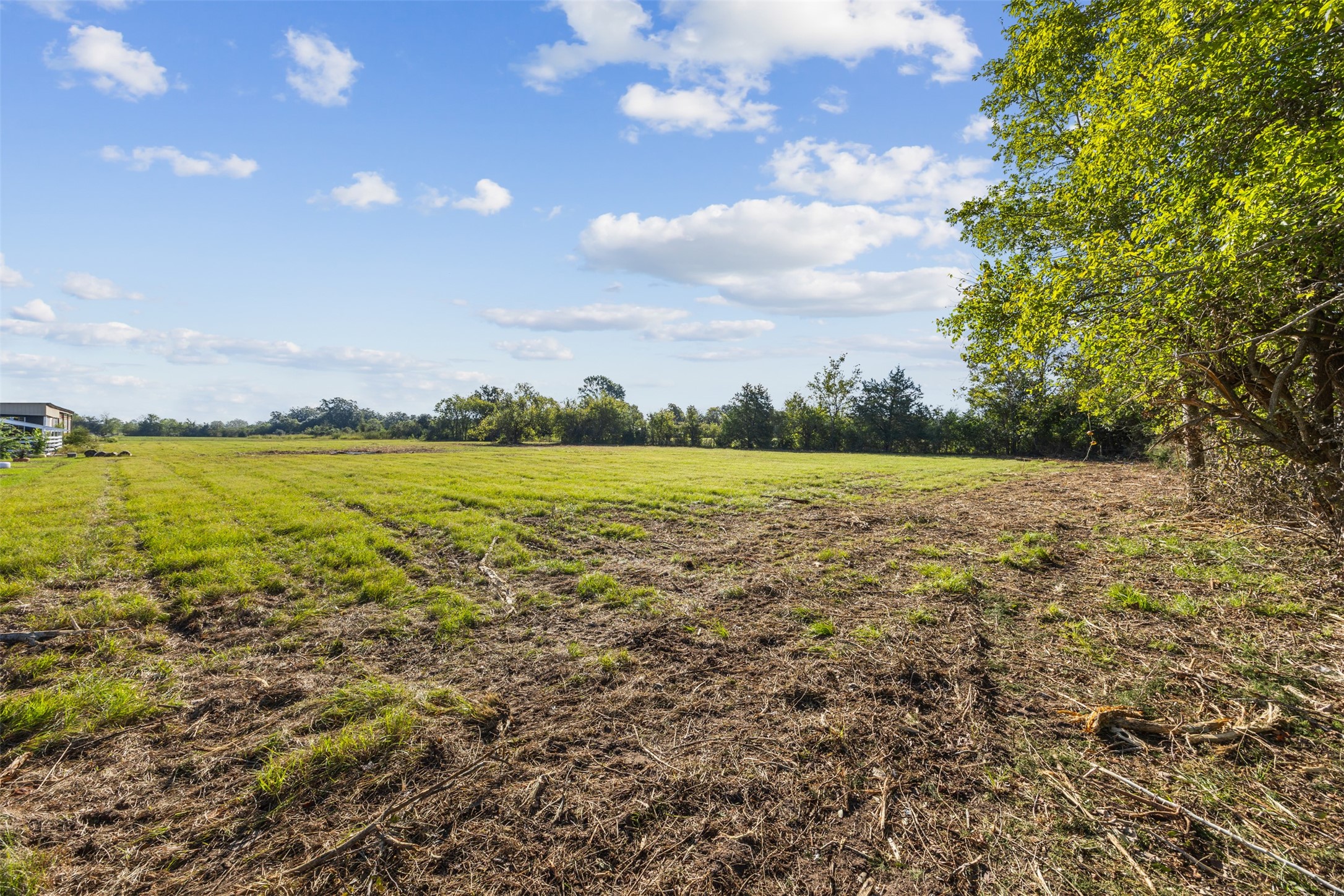 Expansive views of 5.74 unrestricted acres featuring open, cleared land framed by mature trees and the peaceful surroundings of Waller County. Expansive views of 5.74 unrestricted acres featuring open, cleared land framed by mature trees and the peaceful surroundings of Waller County.