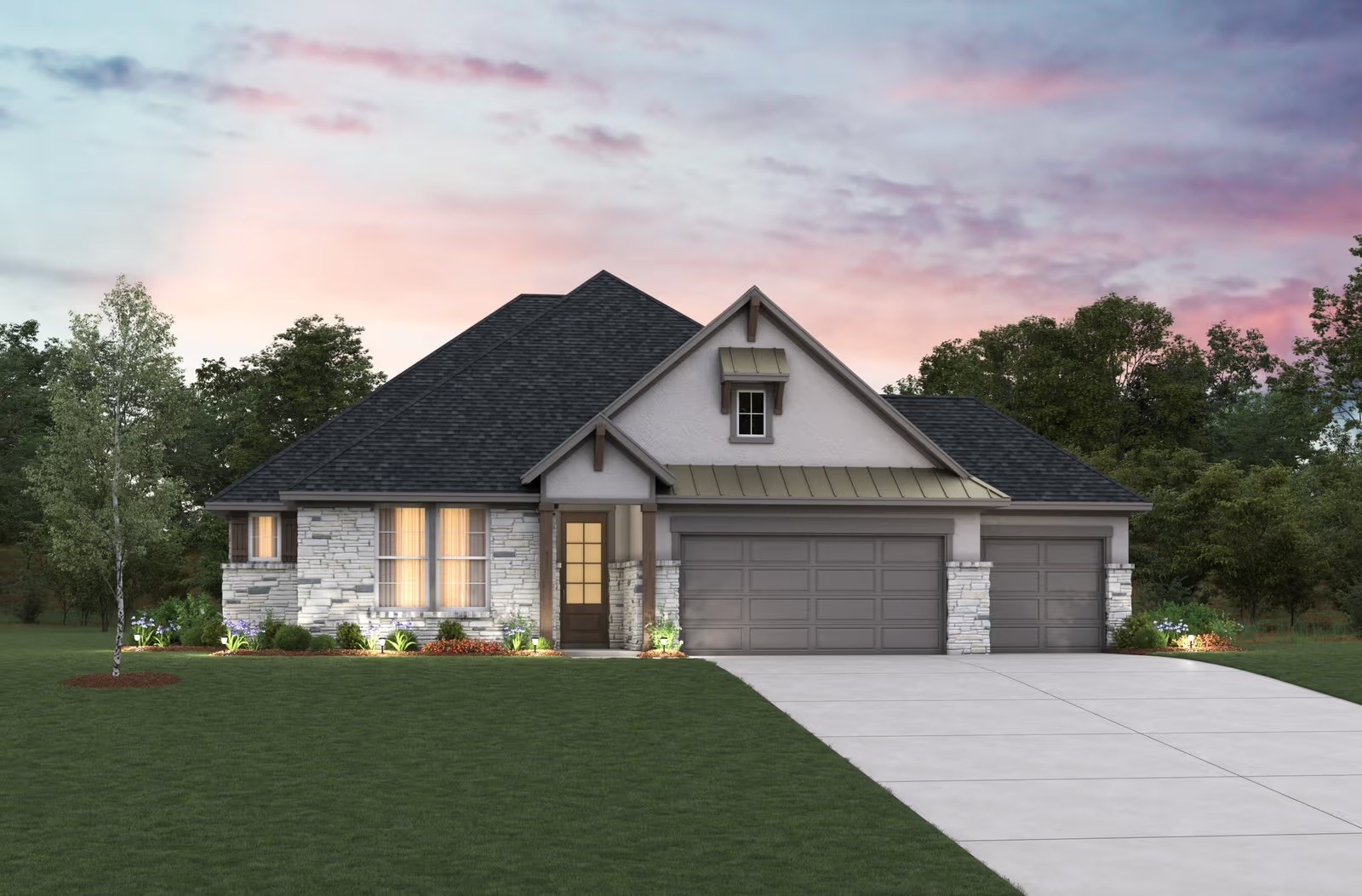 Welcome home to 15718 Terracota Terrace Lane located in ARTAVIA and zoned to Conroe ISD.