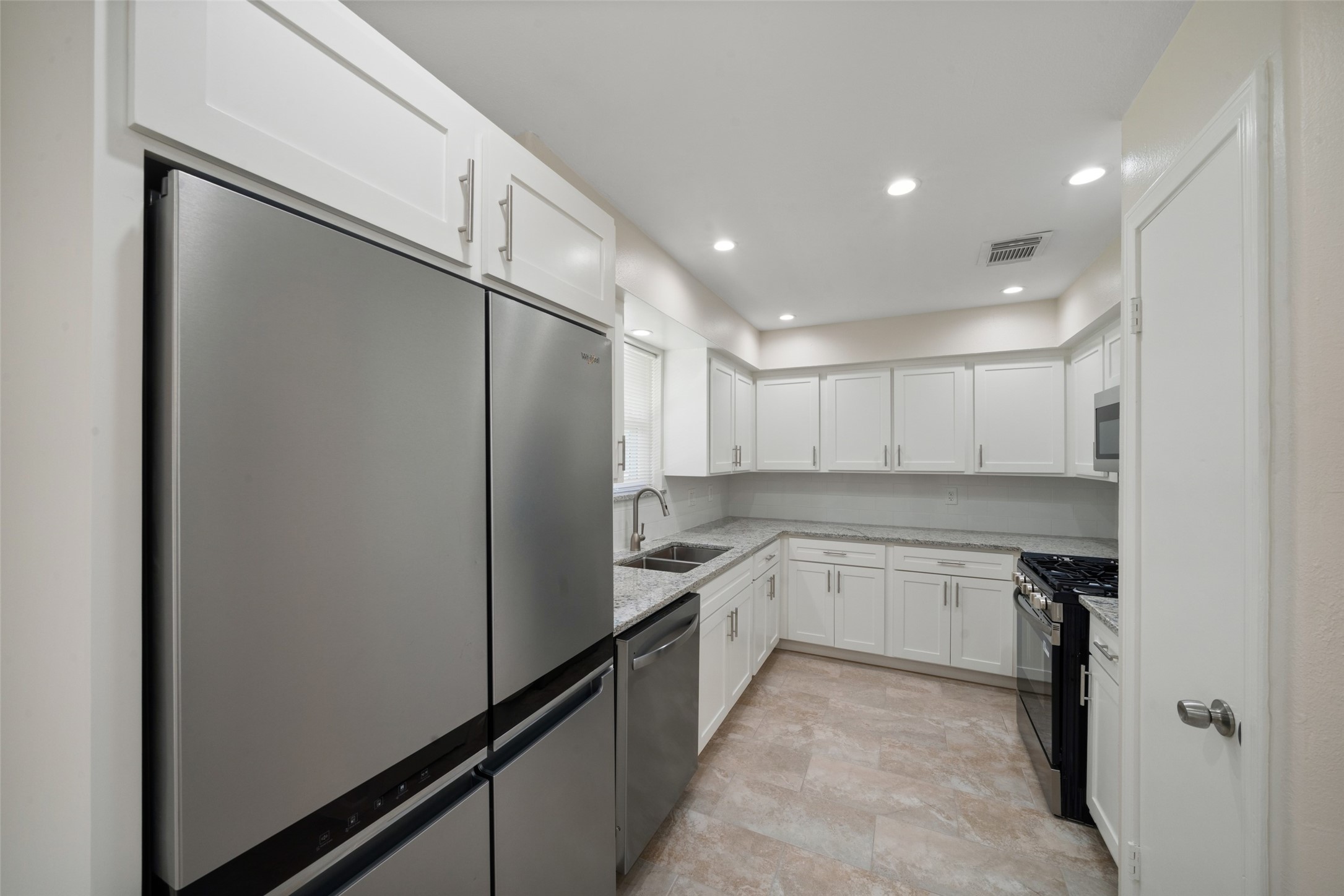 5 year old refrigerator is included.