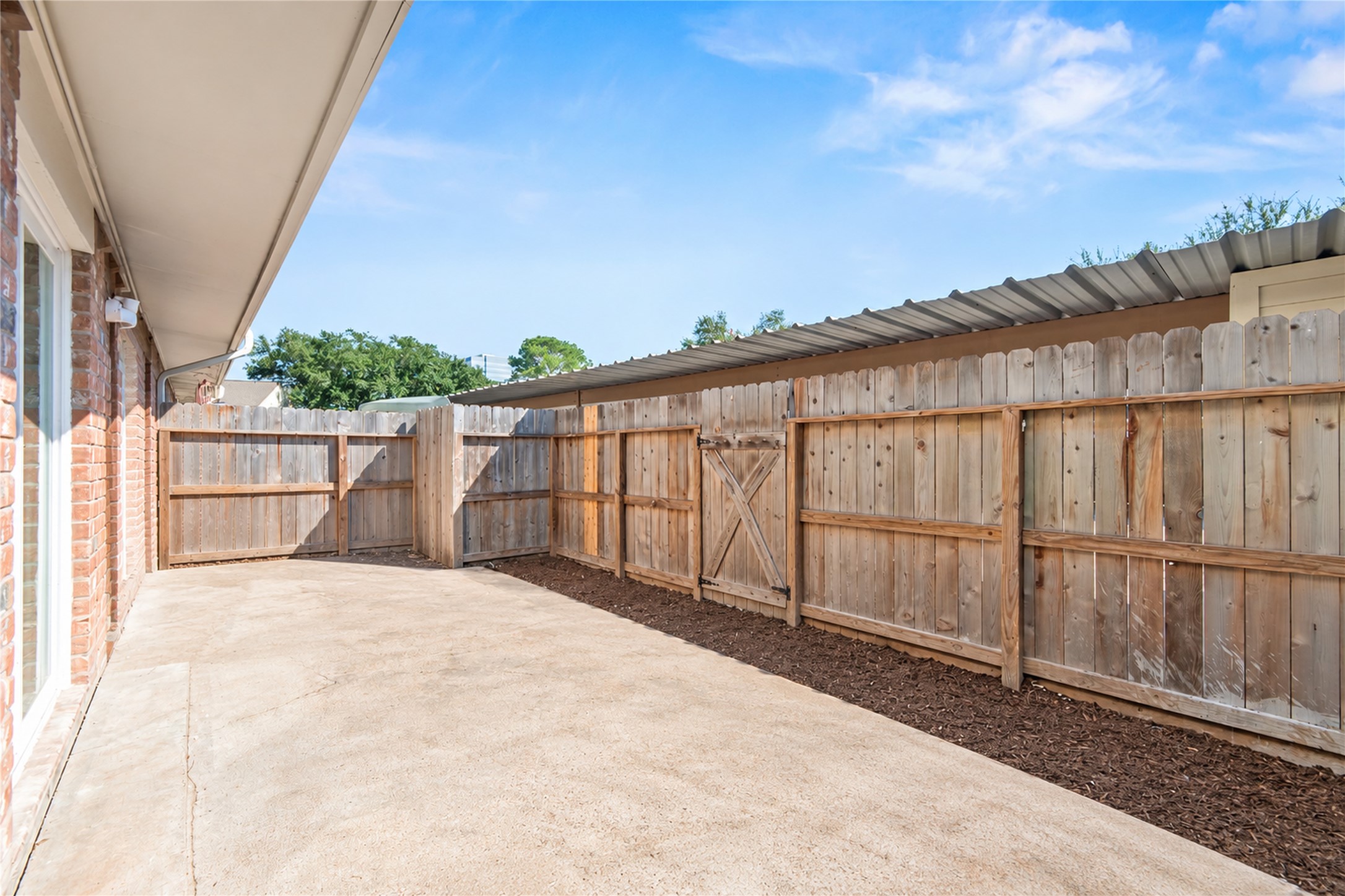 Back Patio area