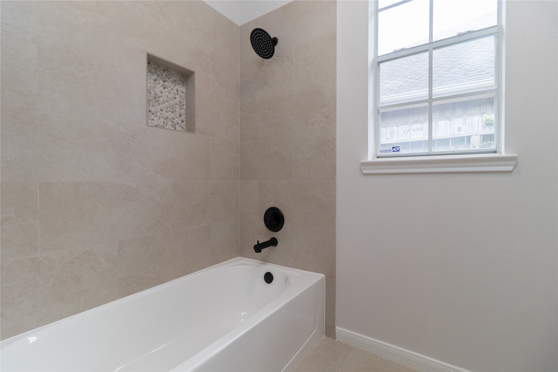 Updated bath shower and tub