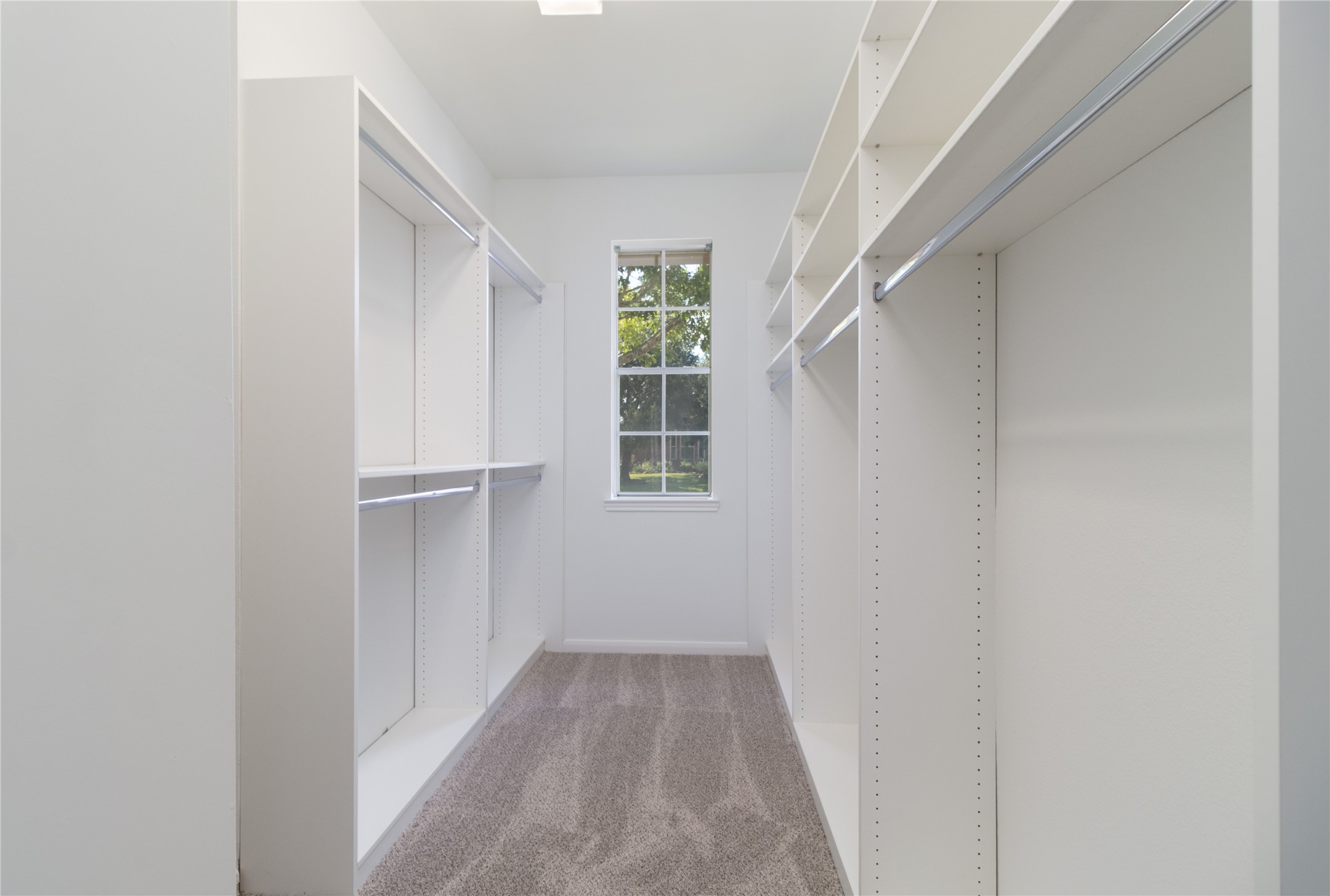 Primary closet