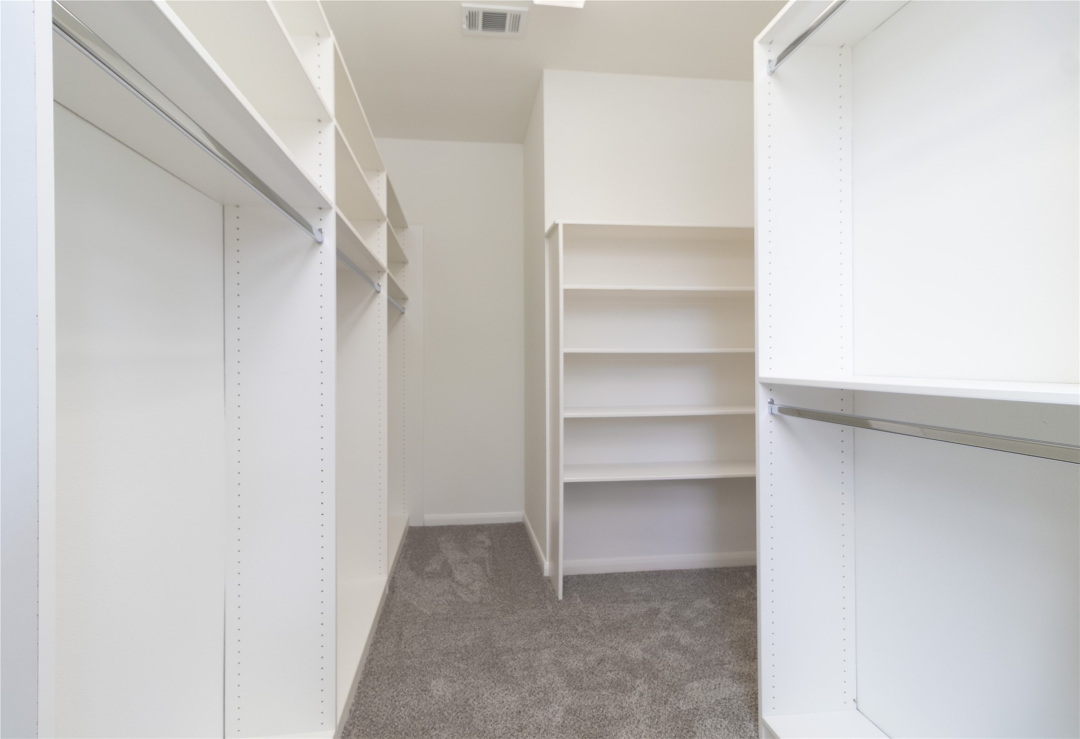 Primary closet