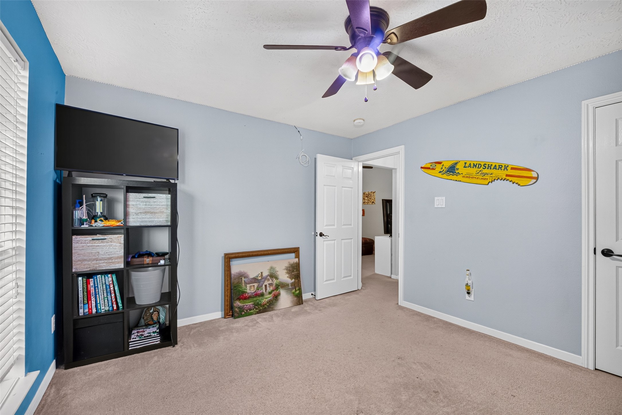 Versatile bedroom  guest room, study, or nursery, you decide.