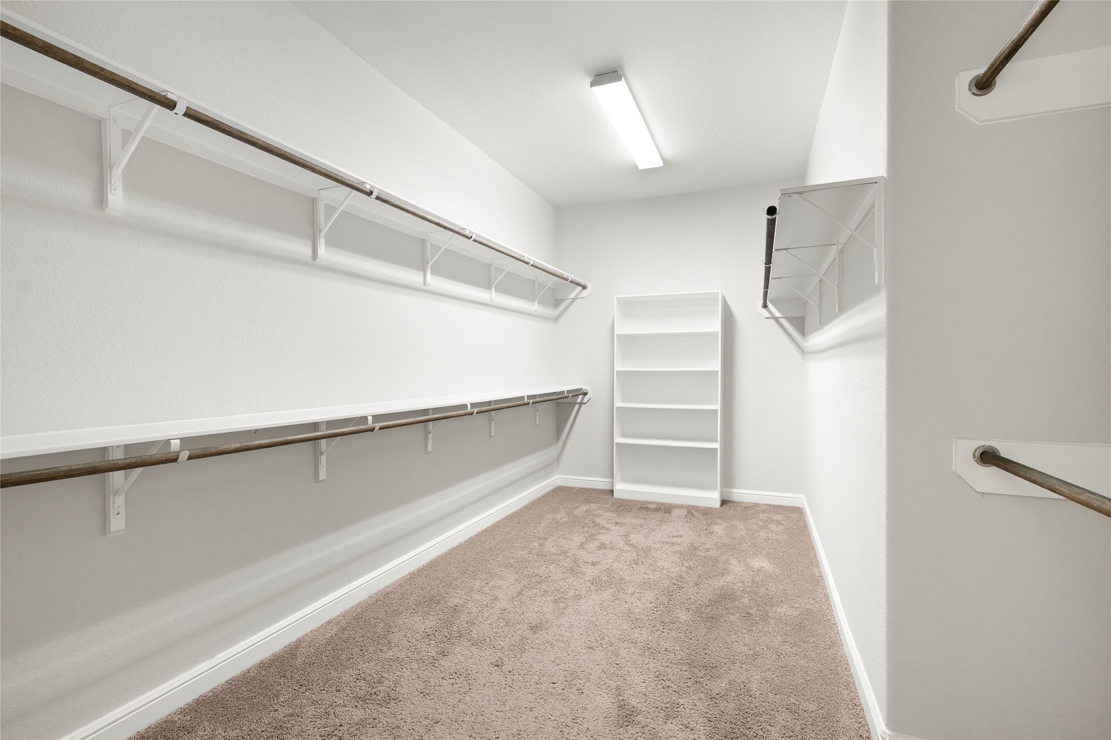 Oversized walk-in closet