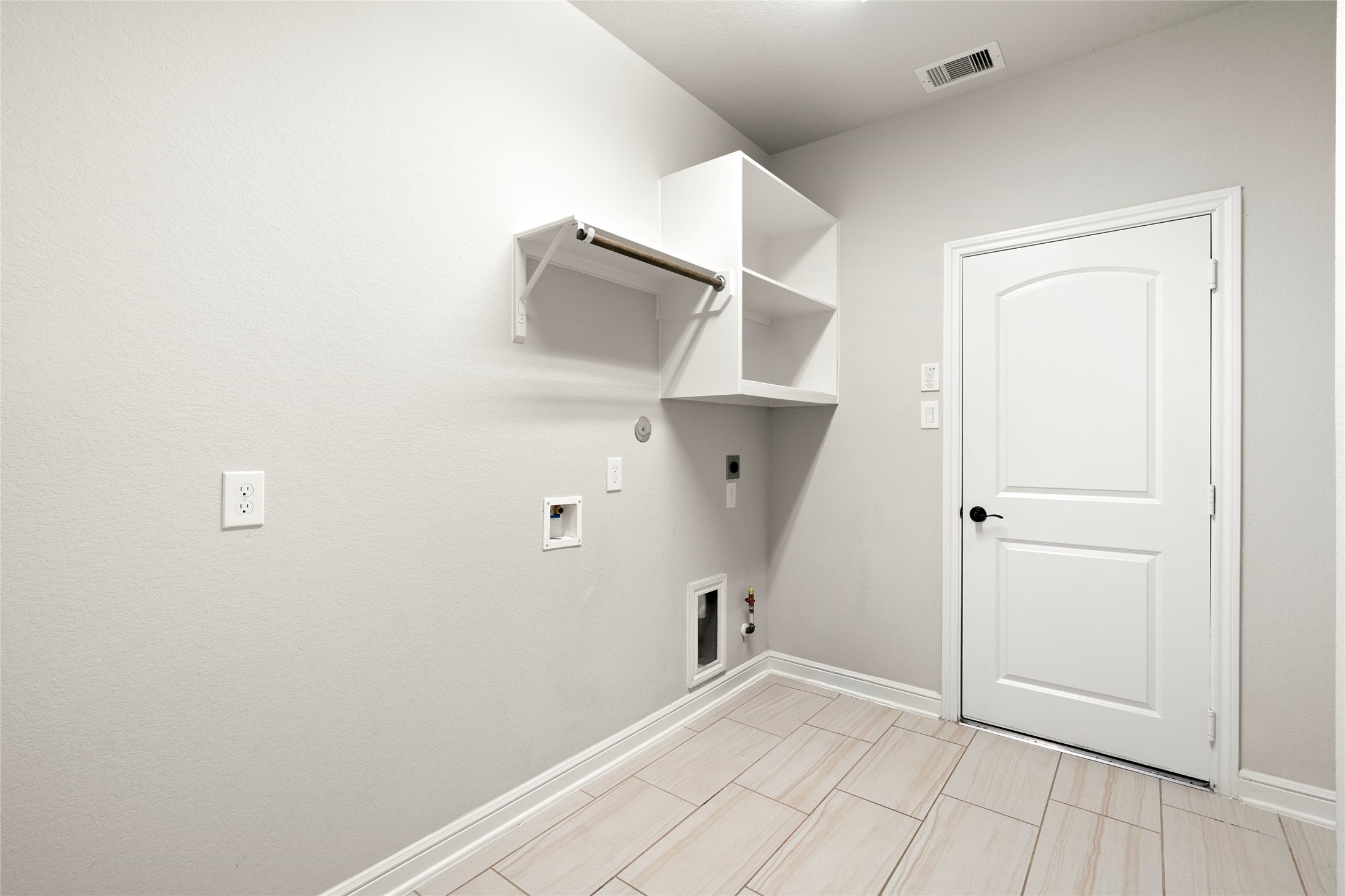Dedicated laundry room