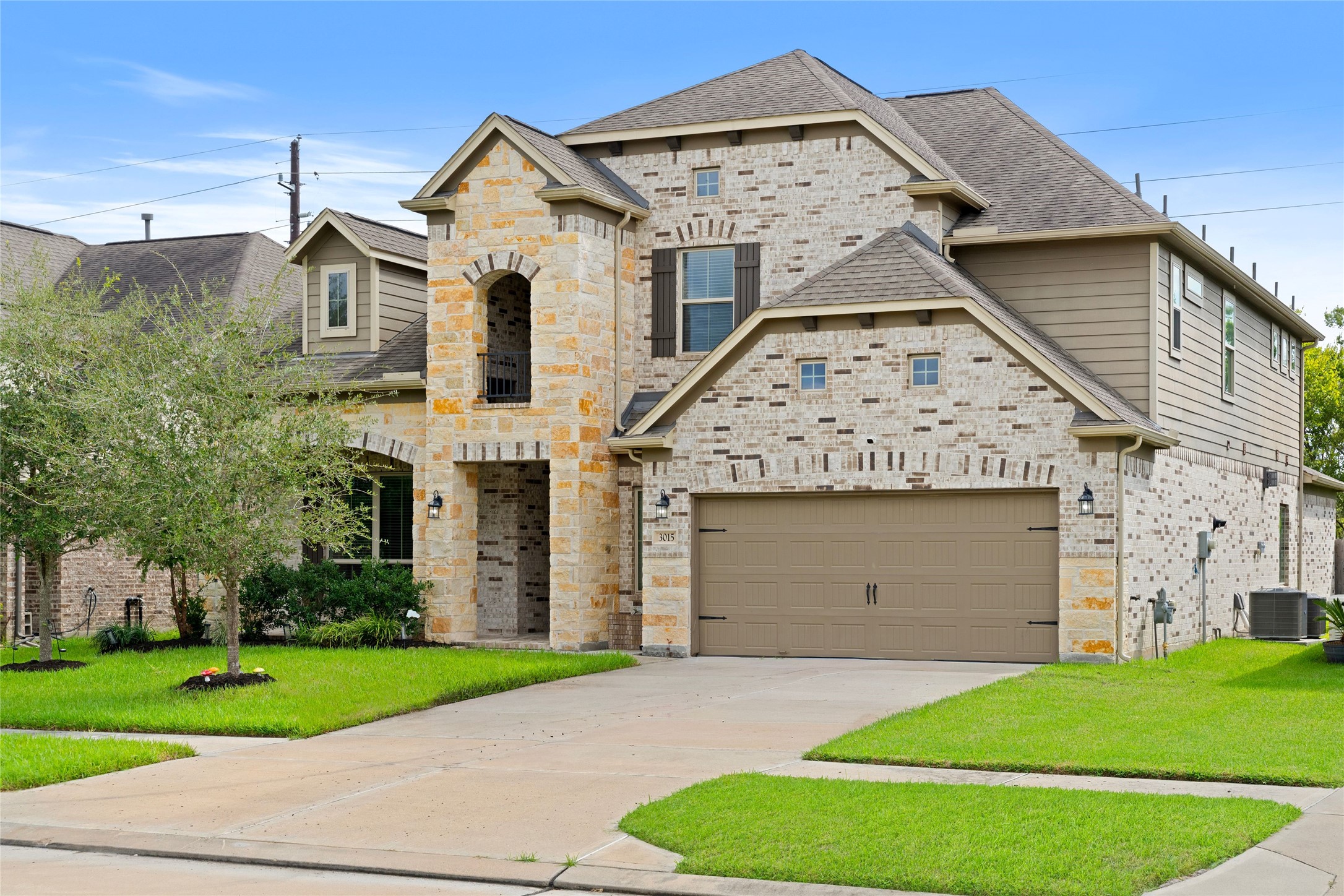 Welcoming front elevation
