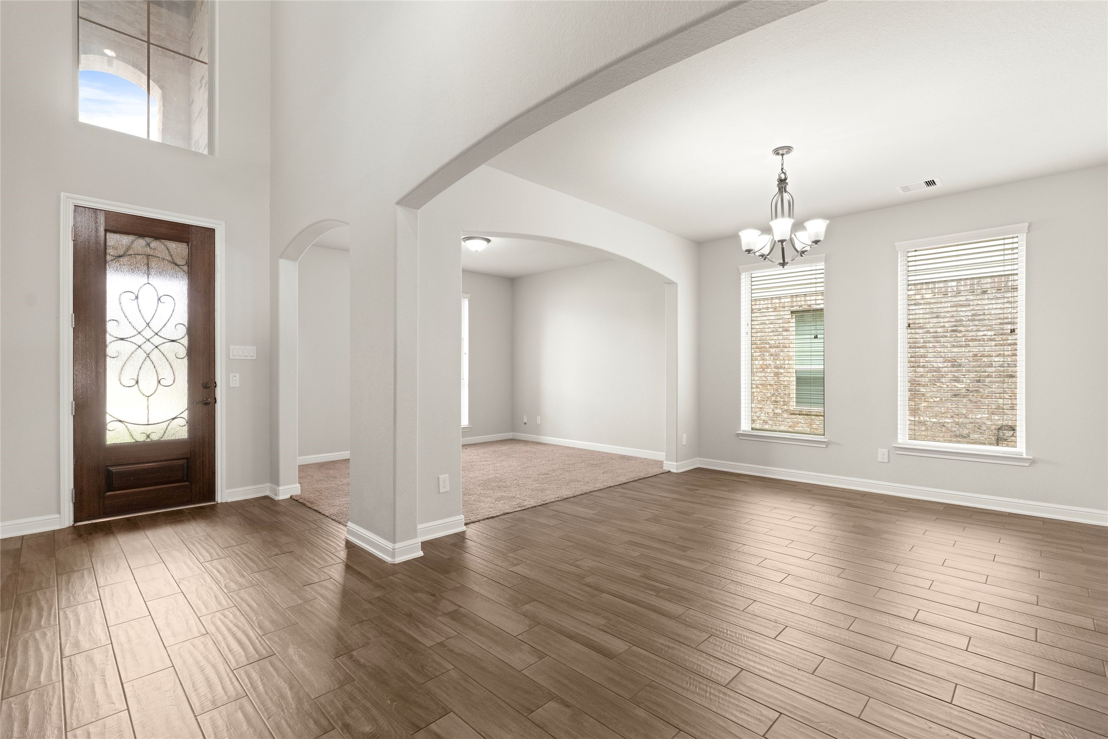 Additional living room/game space. Additional living room/game space.