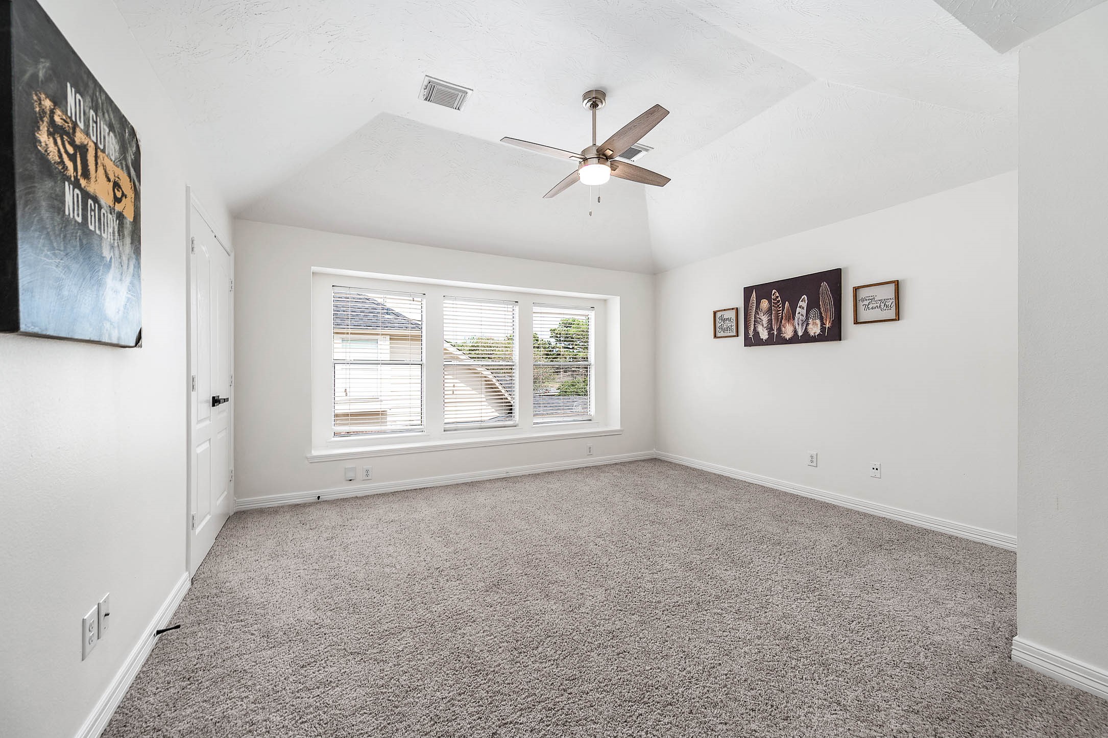 Second bedroom is located upstairs