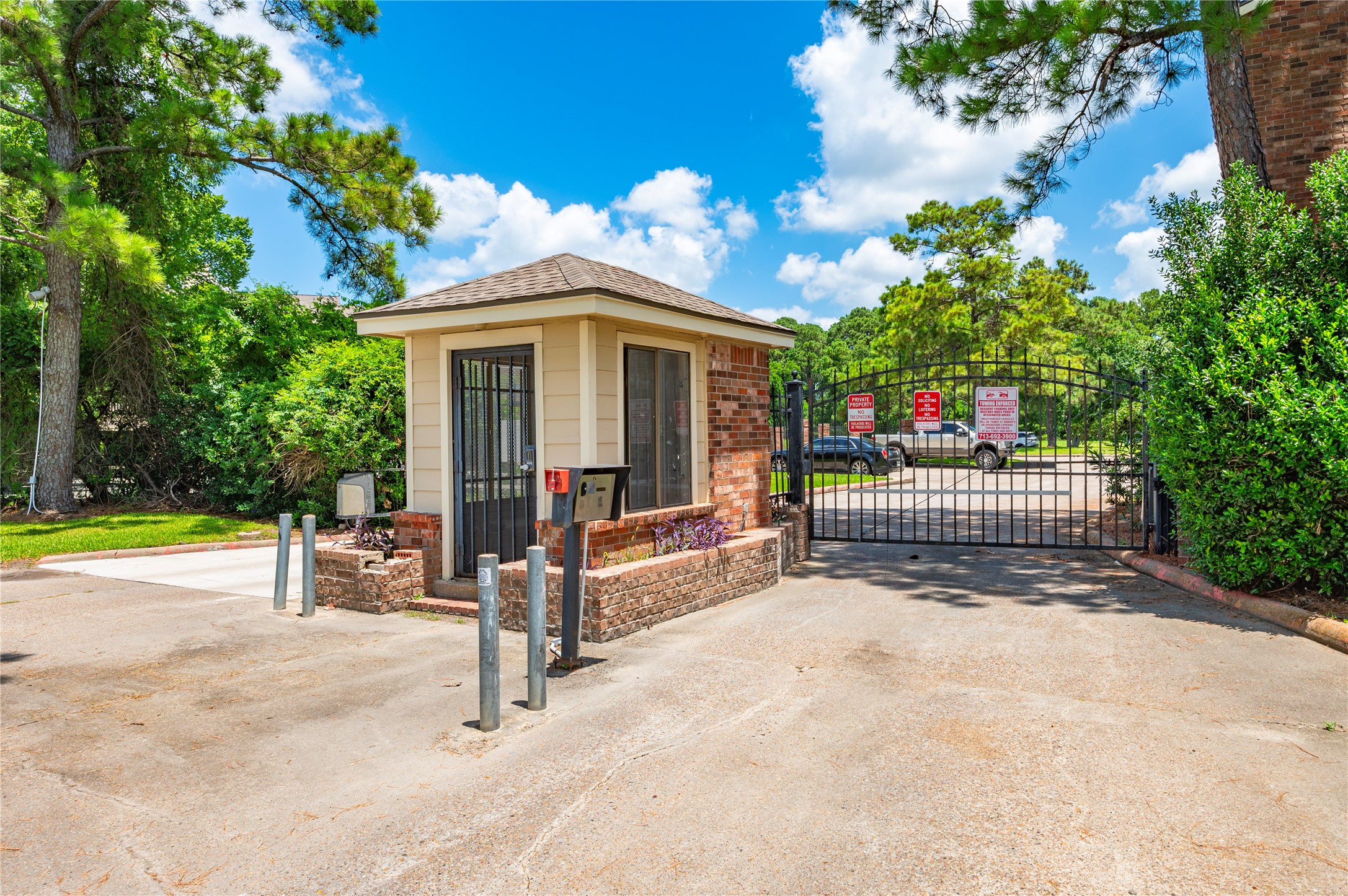 Gated Entrance