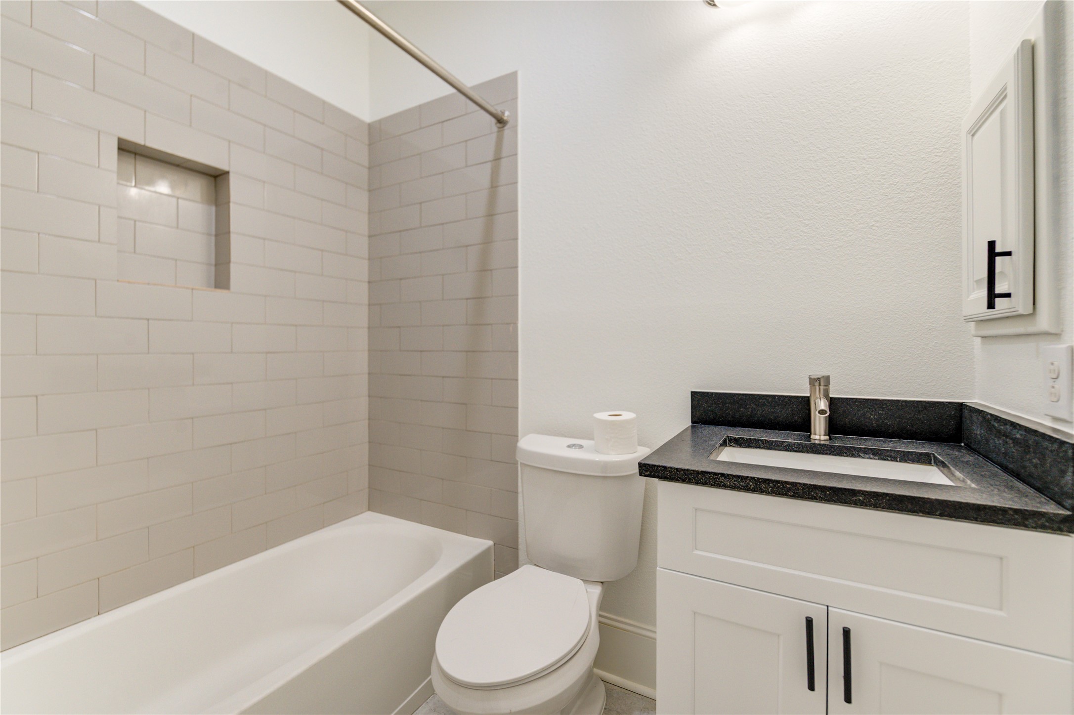 Secondary bathroom upstairs.