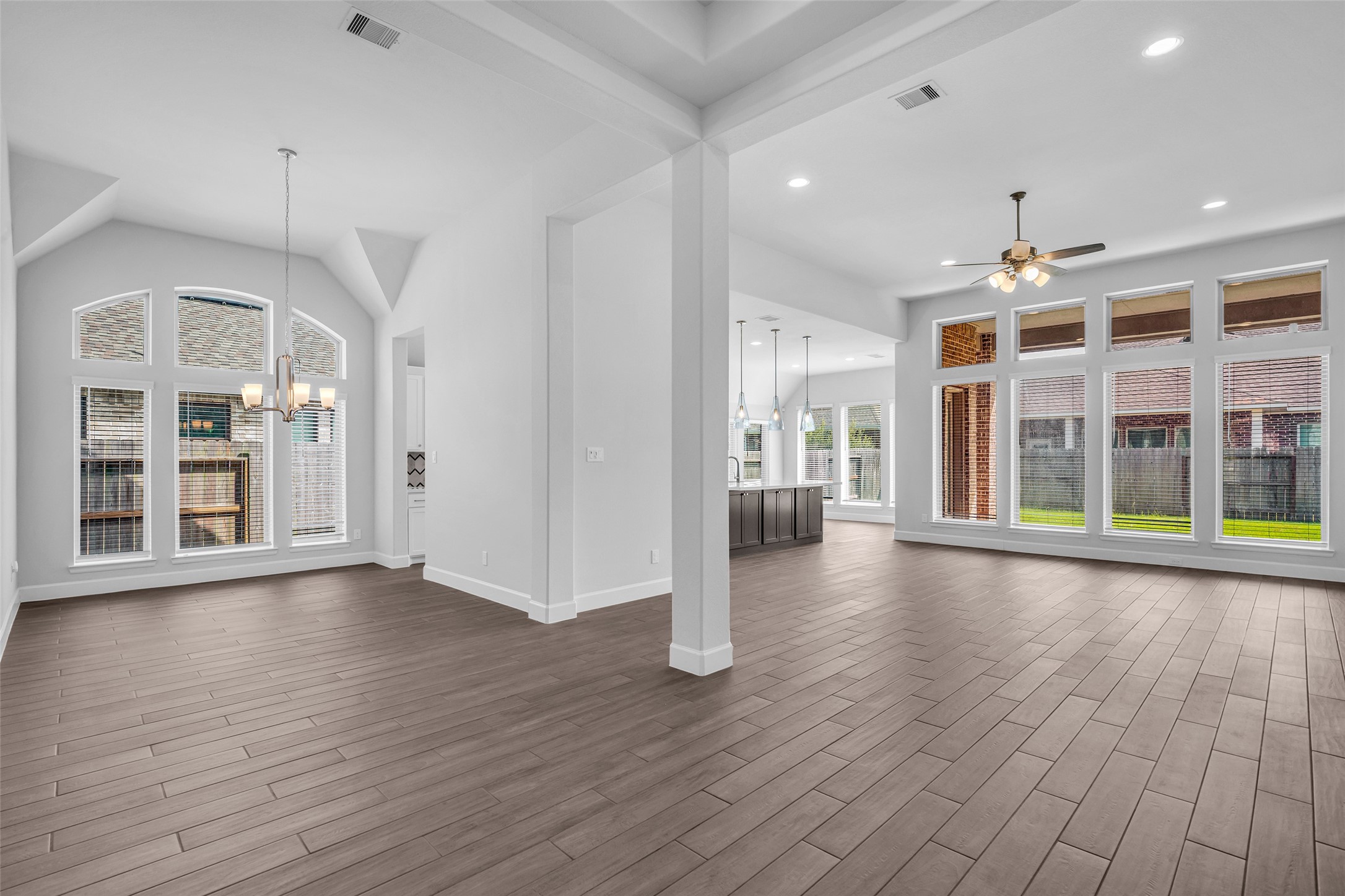 Media and living room