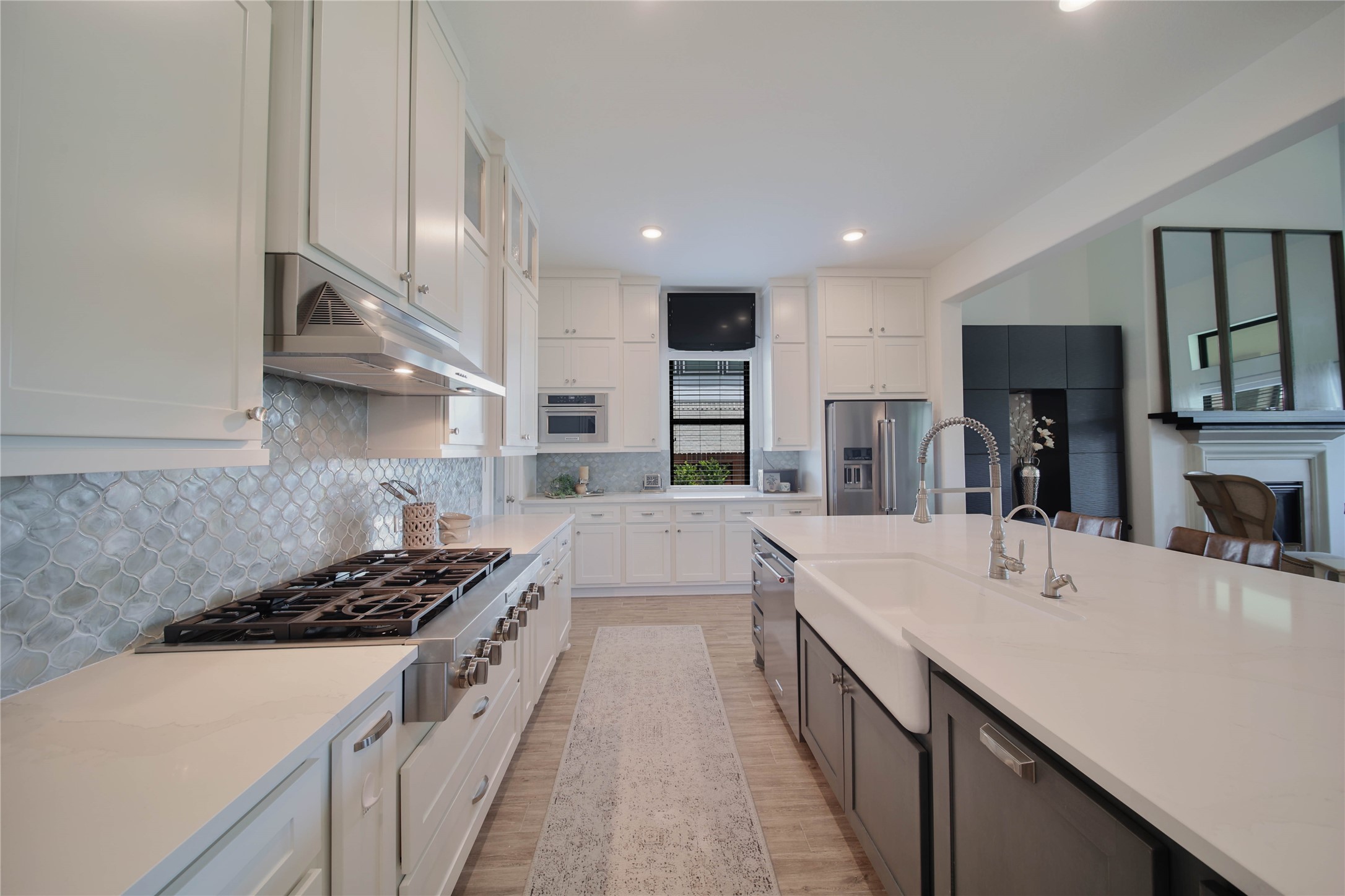 Style meets function in this beautifully designed kitchen.