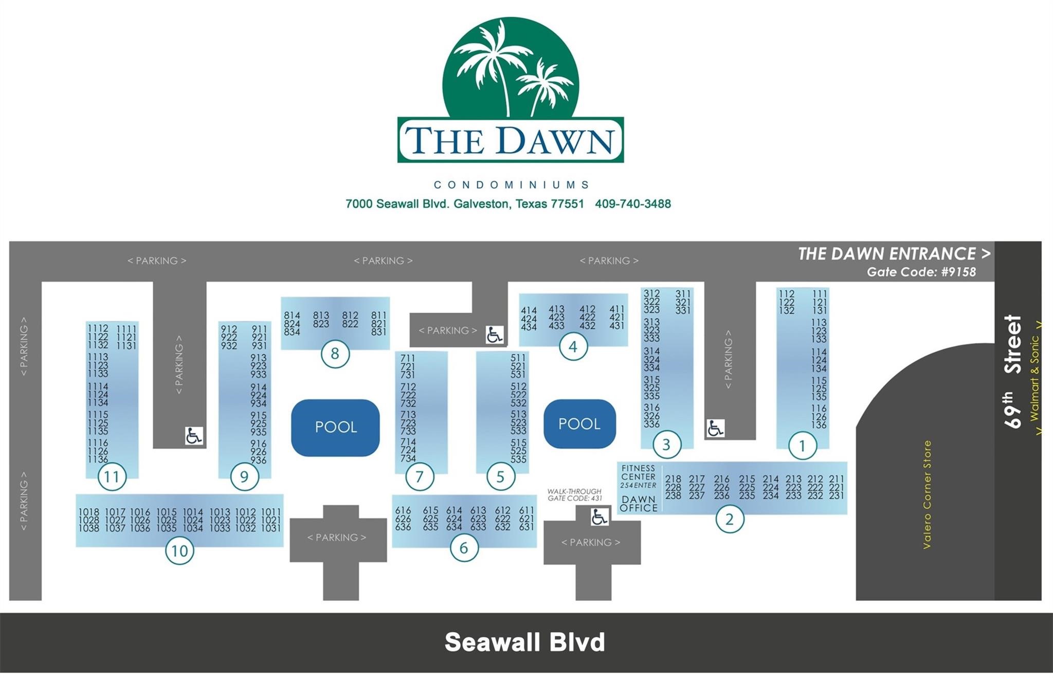 7000 Seawall Boulevard, #833, Galveston, TX 77551