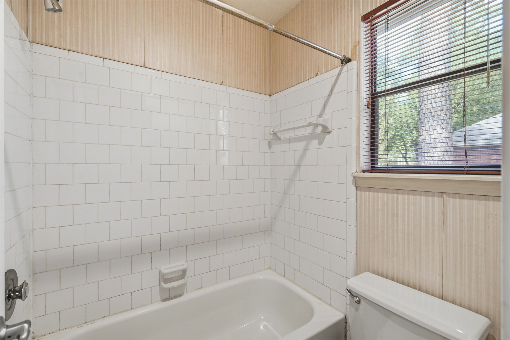 Bathroom with tub/shower combo