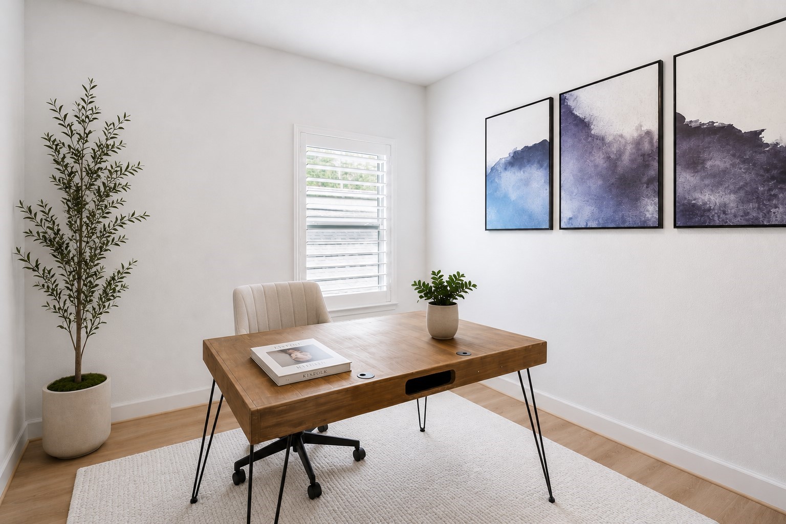 One of three bedrooms on the 2nd level.