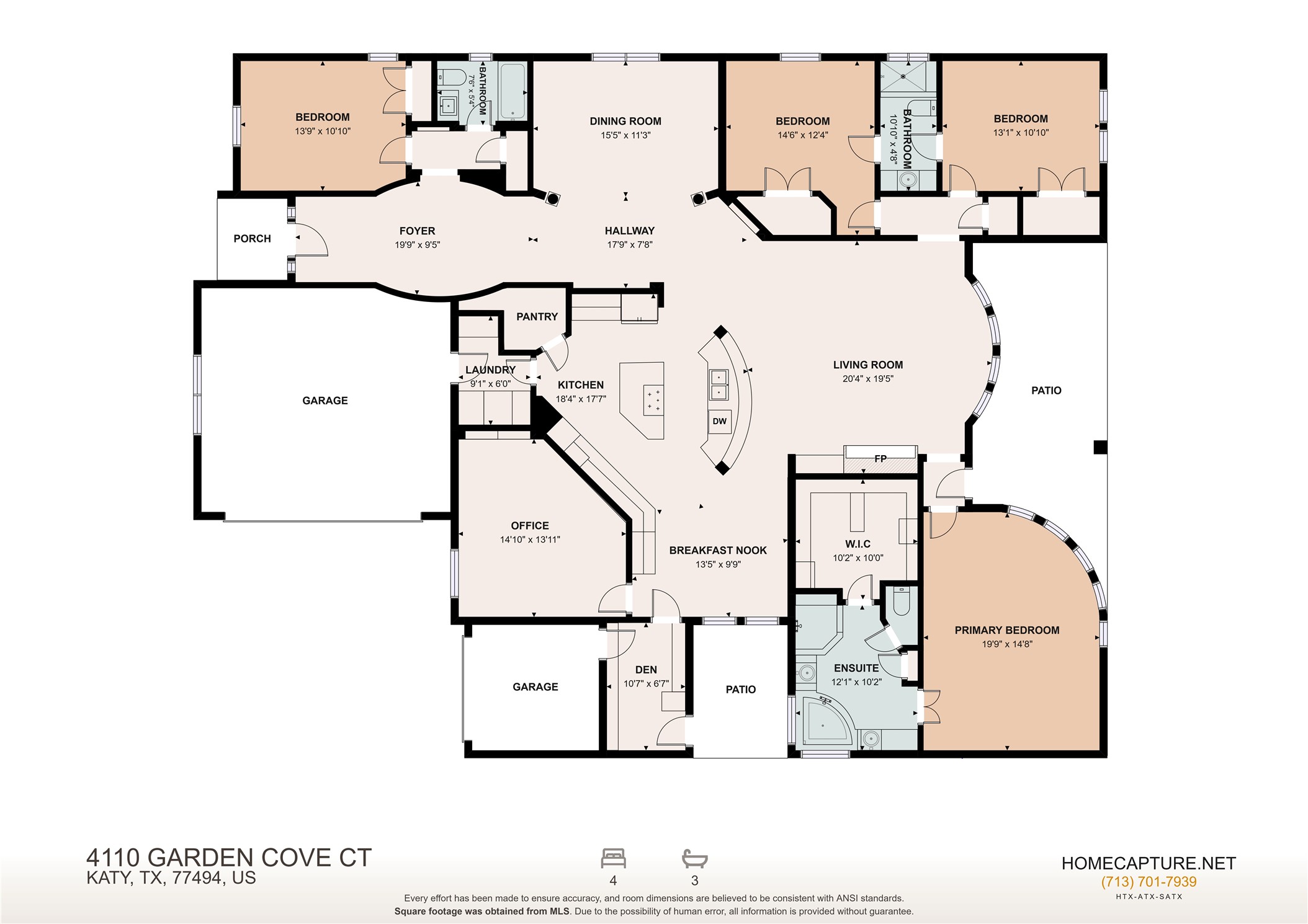 4110 Garden Cove Court, Katy, TX 77494