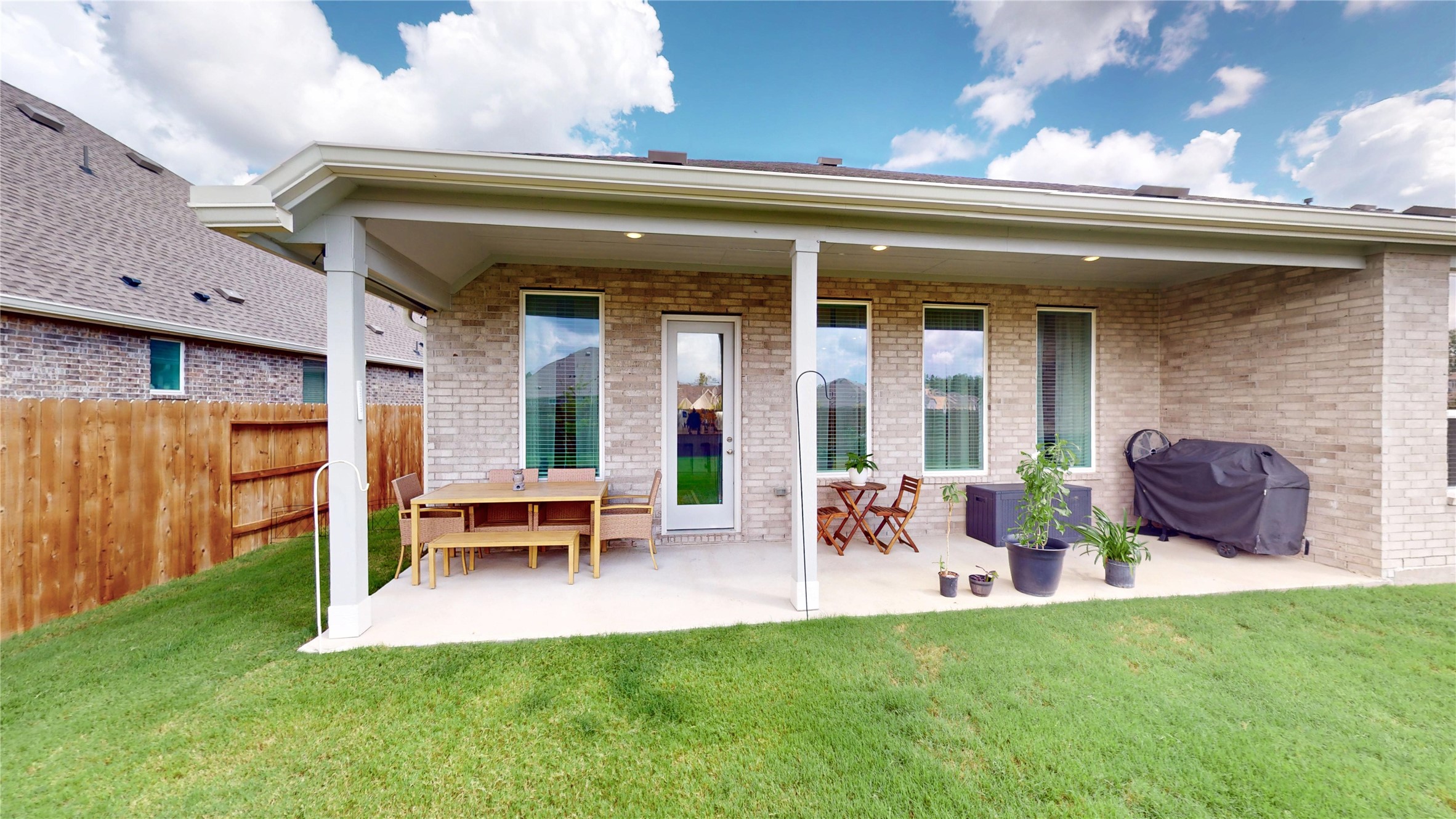 Large Covered Patio