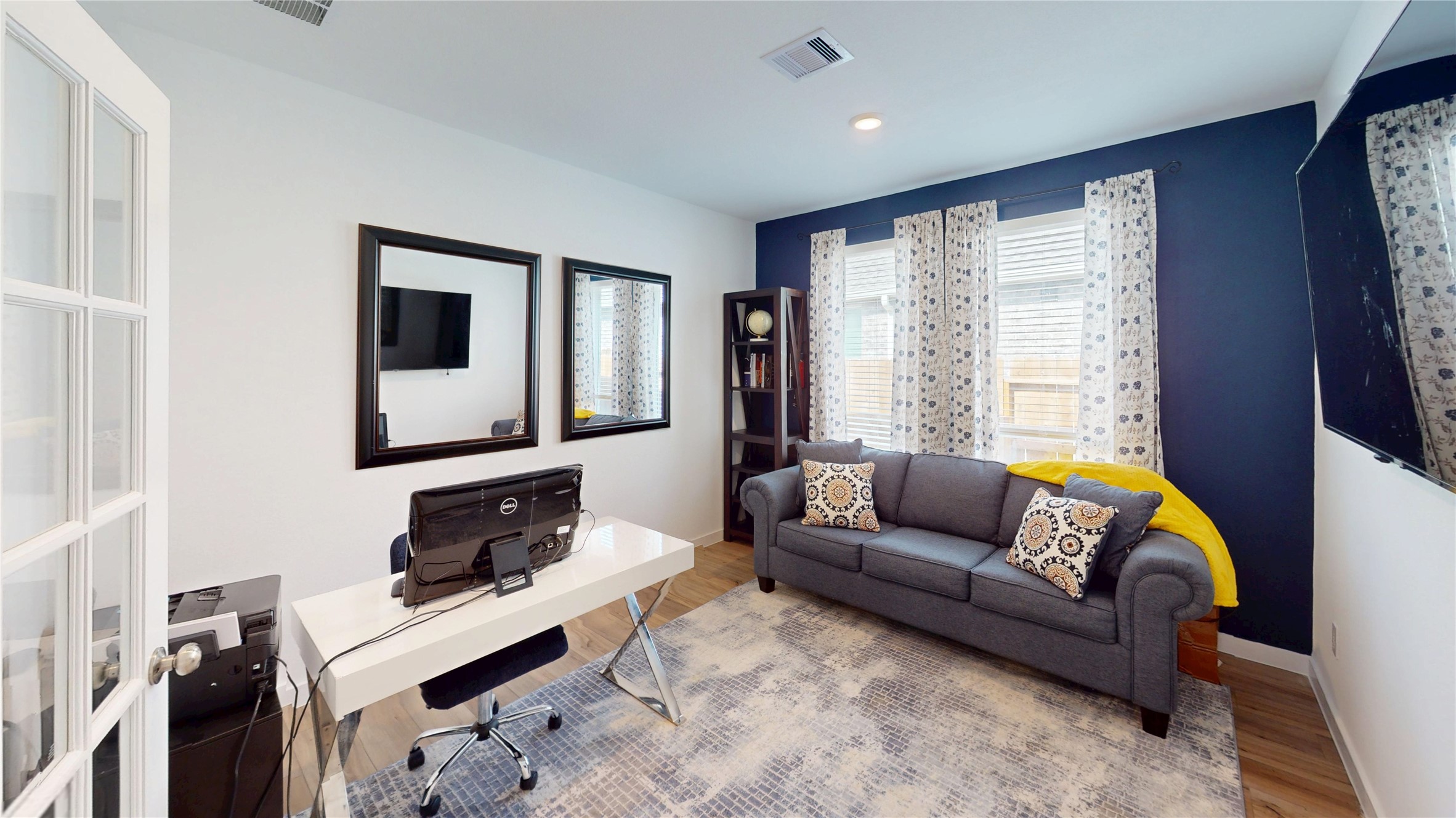Study with French Door, Could be an optional 4th bedroom
