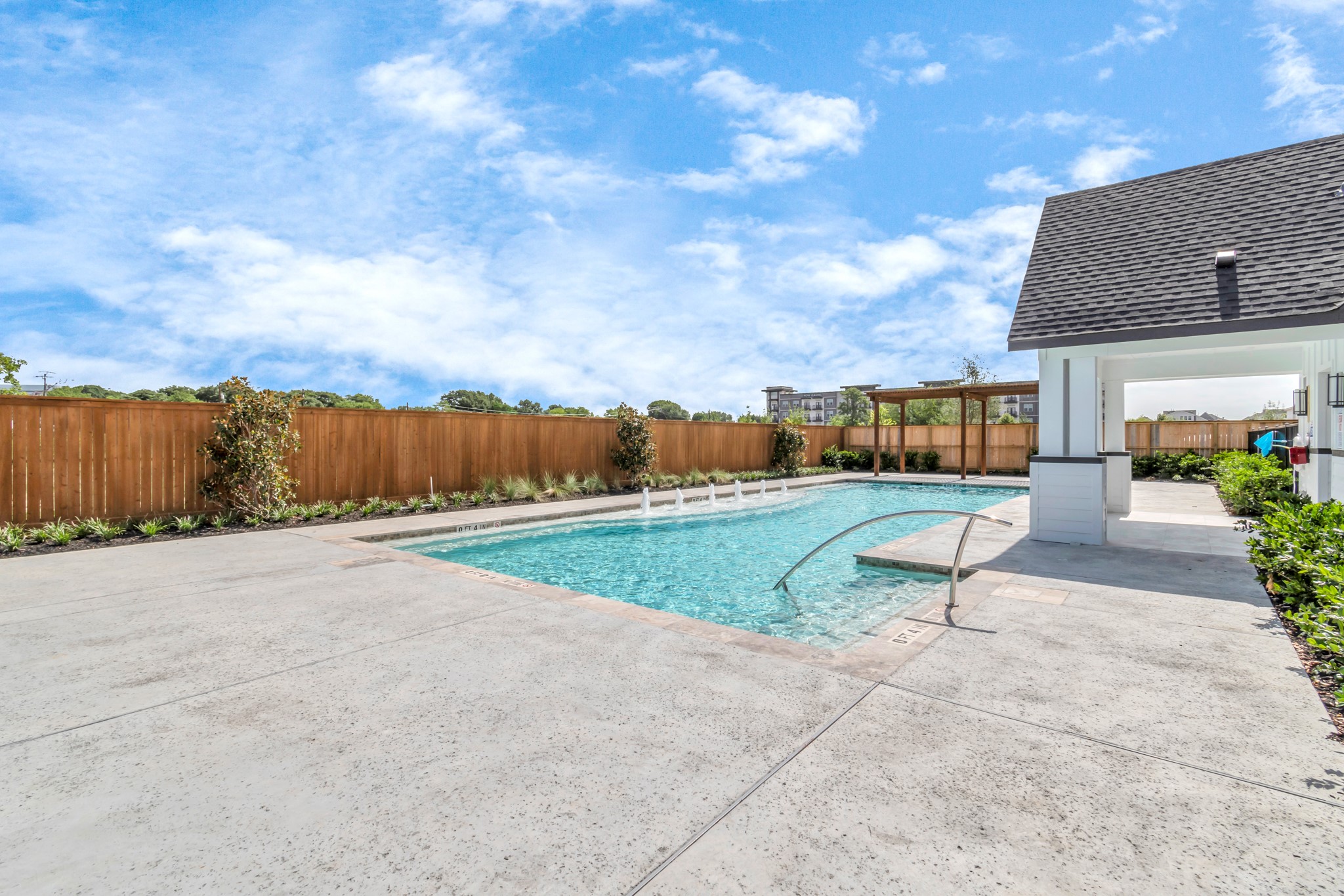 A Refreshing Resort-Style Pool Area, as well as a Quaint Dog Park.