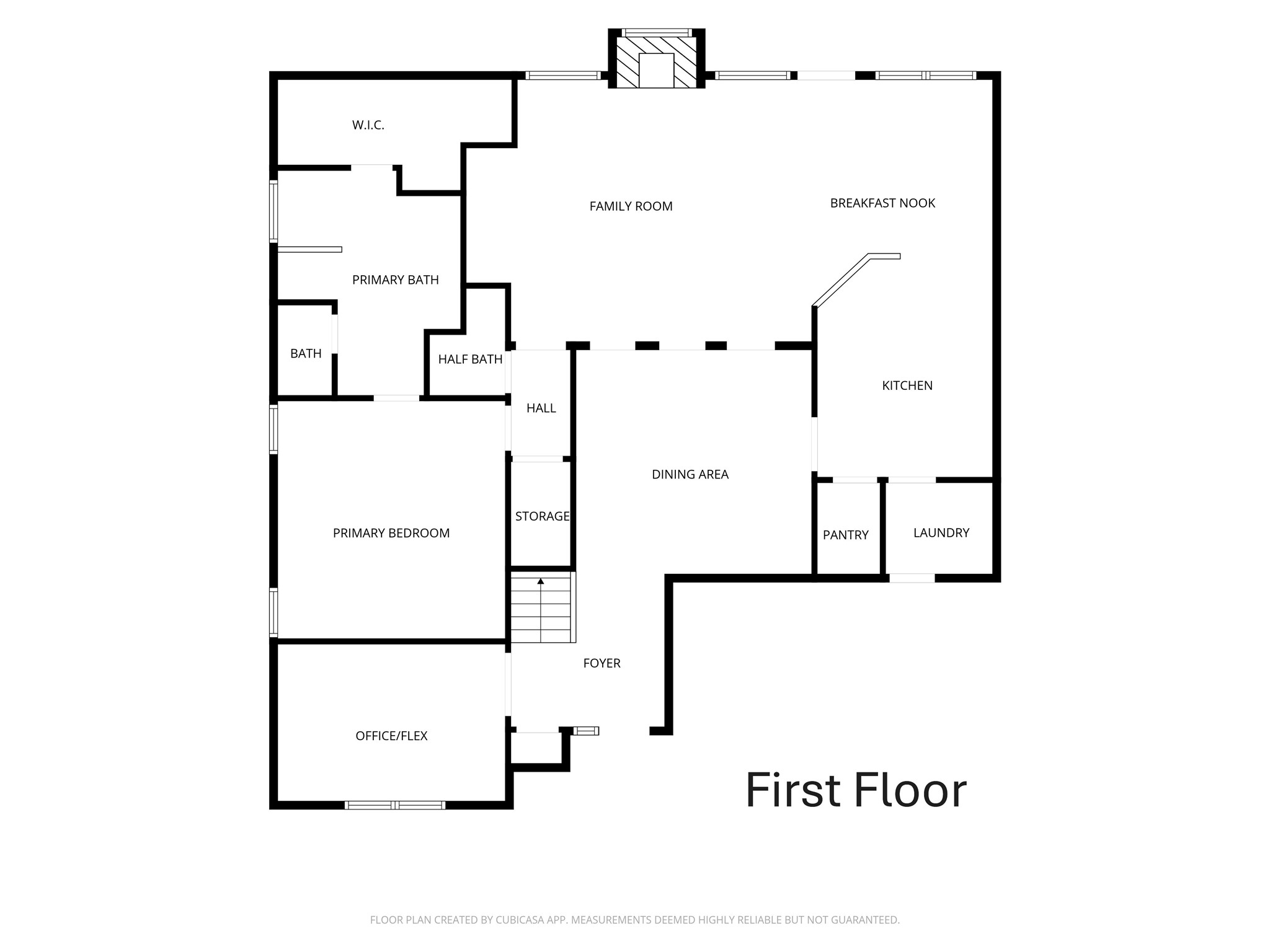 Floorplan- first floor