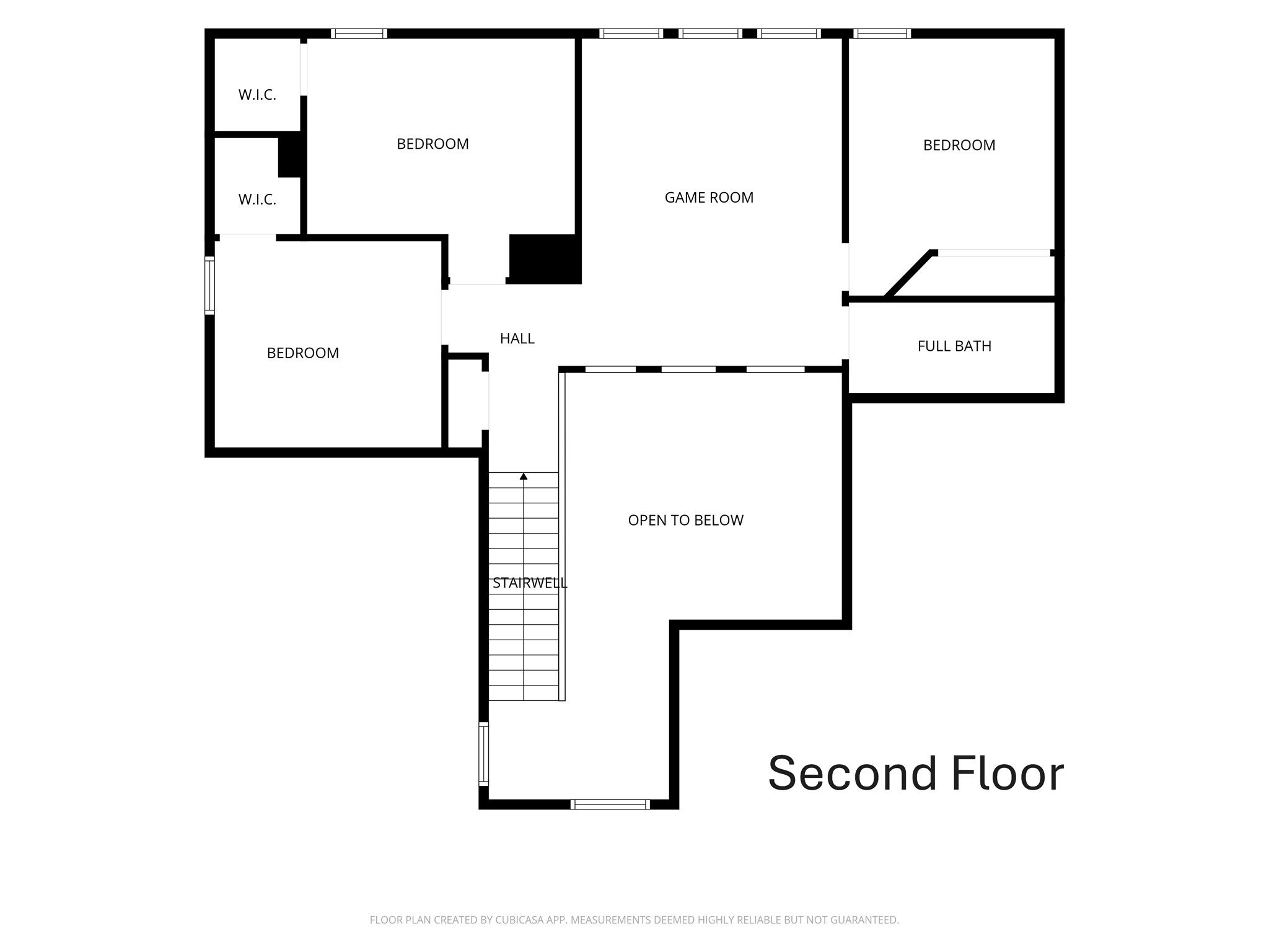 Floorplan- second floor