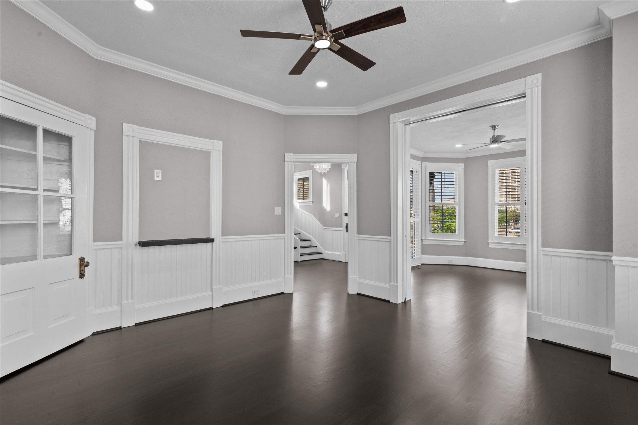 dining room / which if needed can be converted to a bedroom by adding a door to create a fourth bedroom
