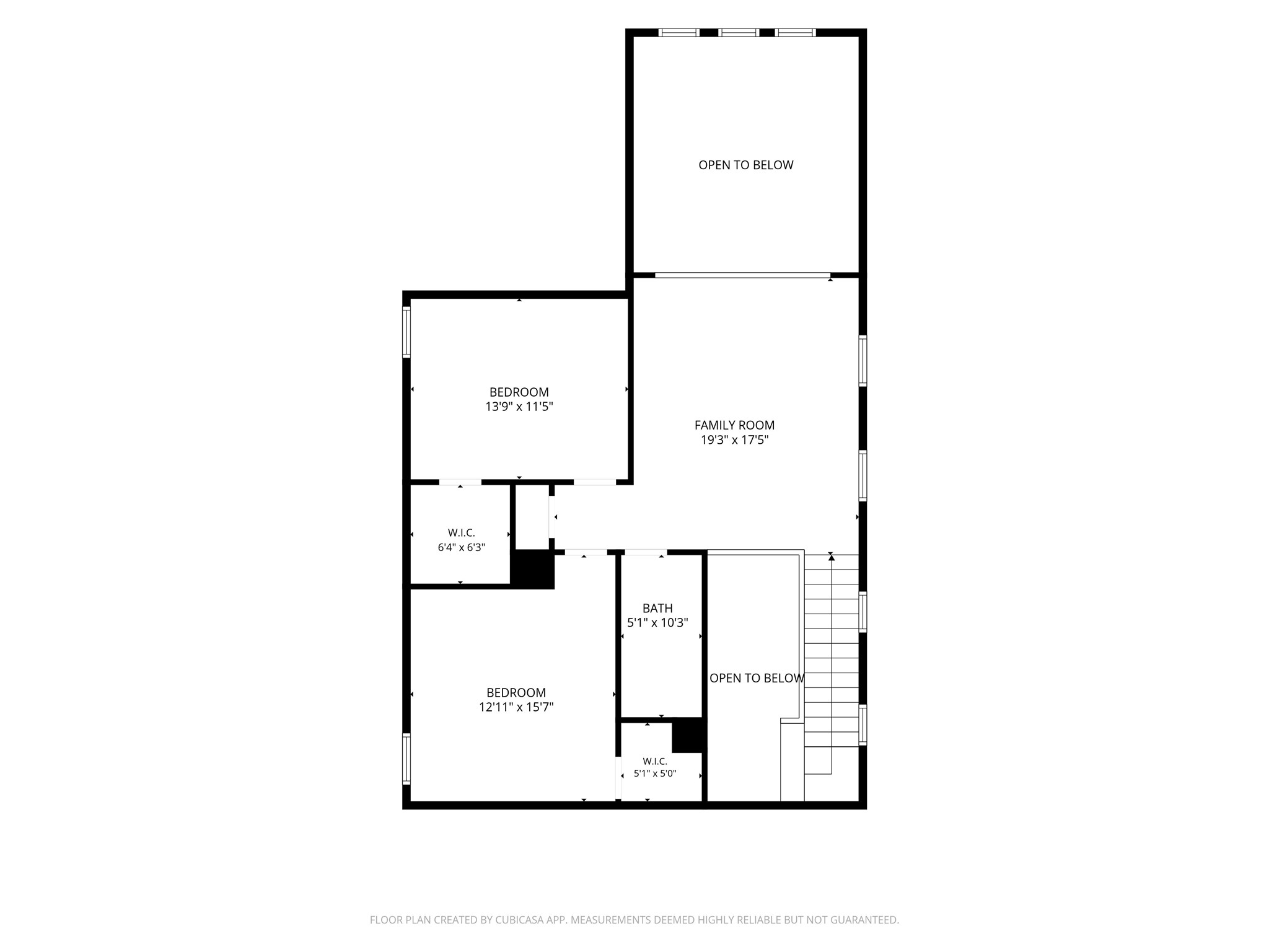 Second floor plan