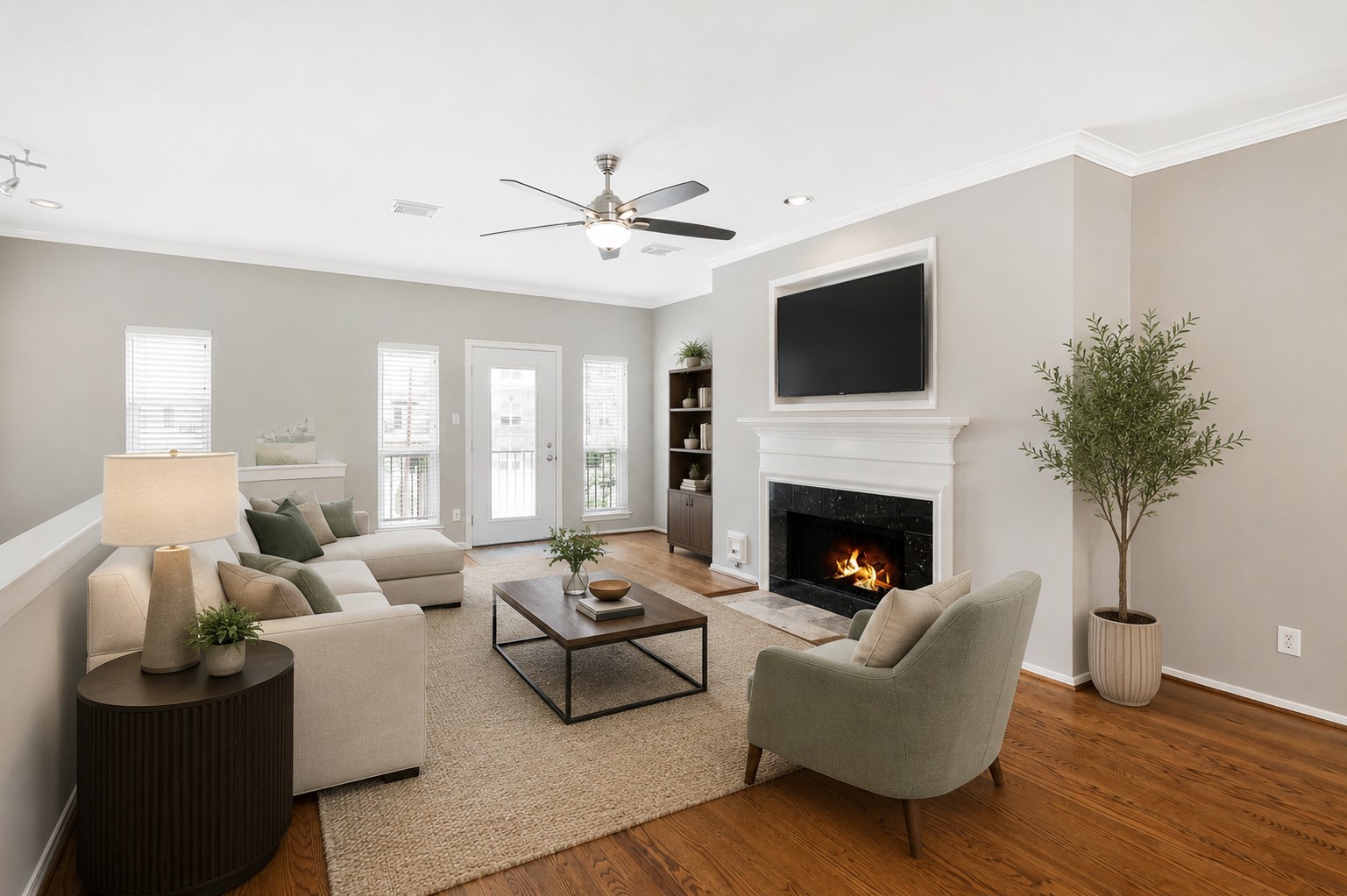VIRTUALLY STAGED living area VIRTUALLY STAGED living area