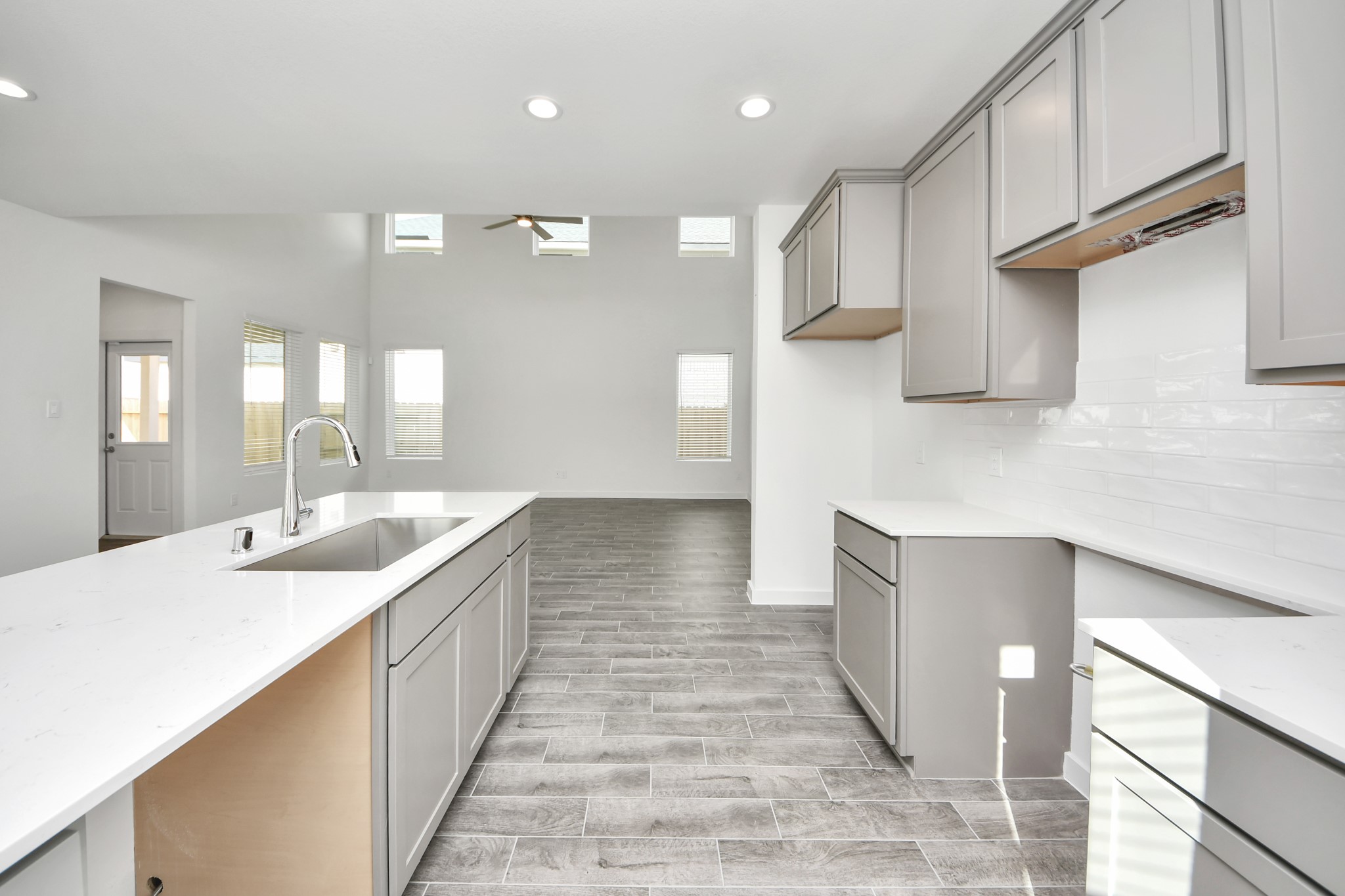 This generously spacious kitchen is a dream realized! Sample photo of completed home with similar floor plan. Actual colors and selections may vary. This generously spacious kitchen is a dream realized! Sample photo of completed home with similar floor plan. Actual colors and selections may vary.