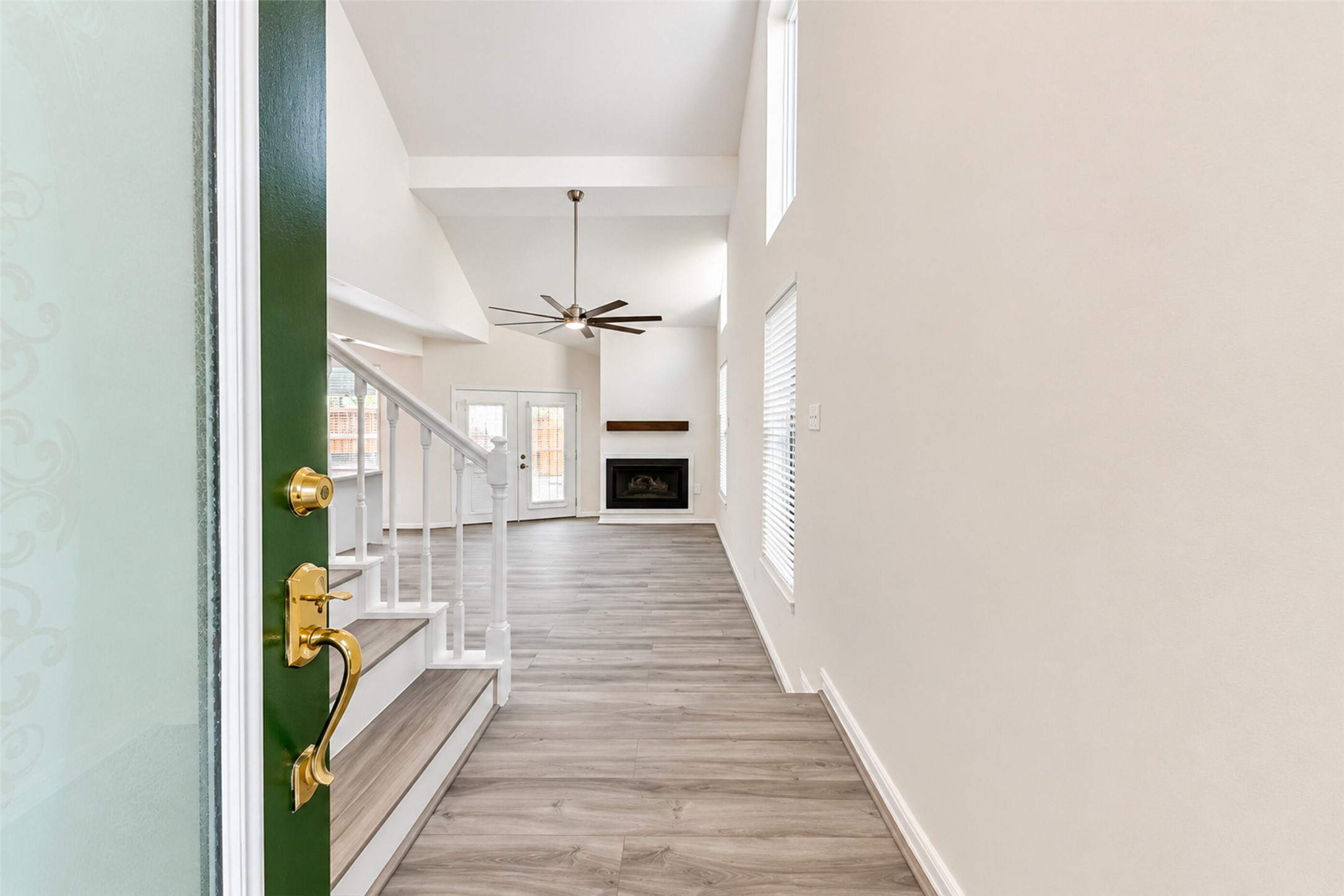 As soon as you walk through the front door you are greeted by luxury vinyl plank floors that flow throughout the living spaces and bedrooms. As soon as you walk through the front door you are greeted by luxury vinyl plank floors that flow throughout the living spaces and bedrooms.