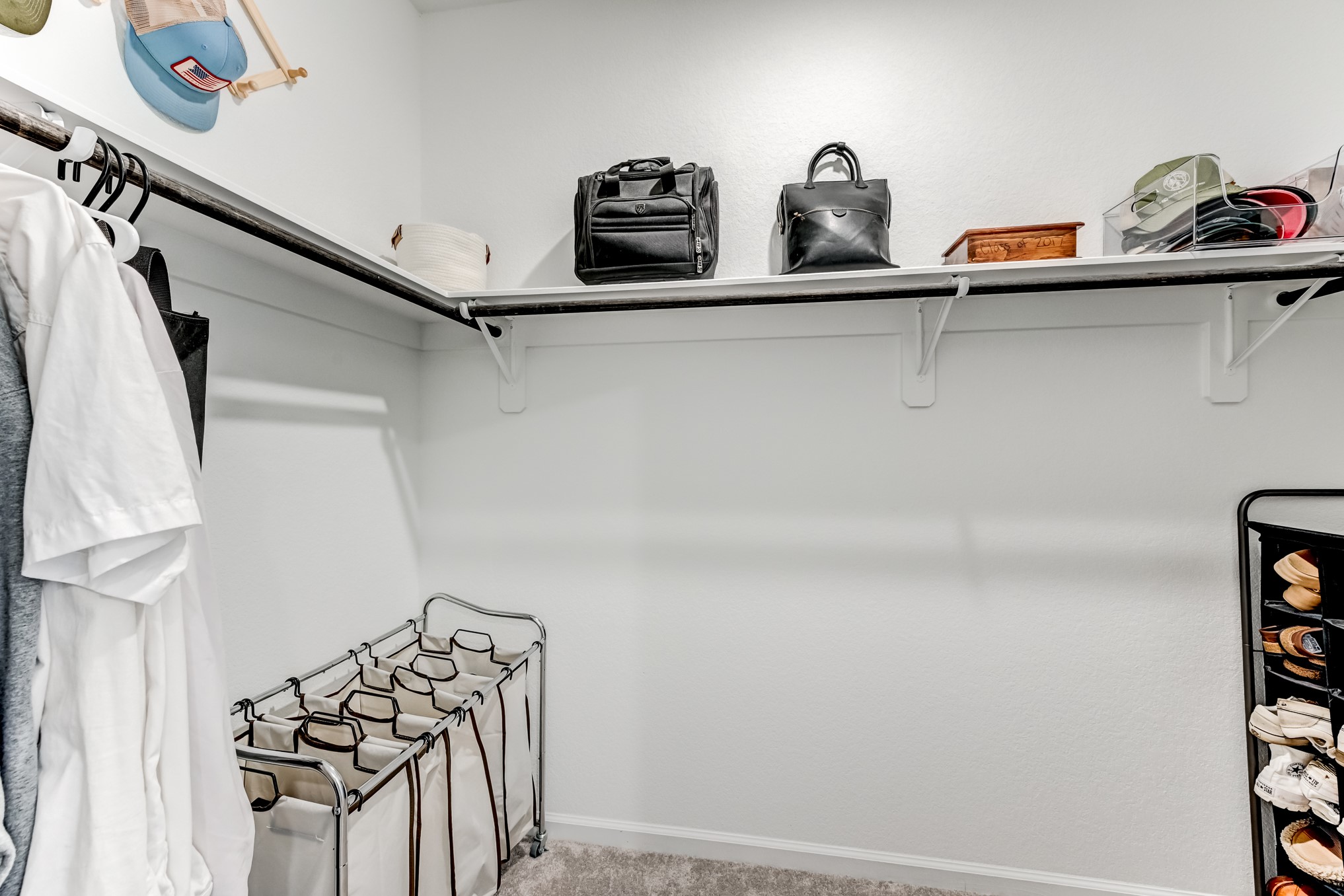 Primary closet