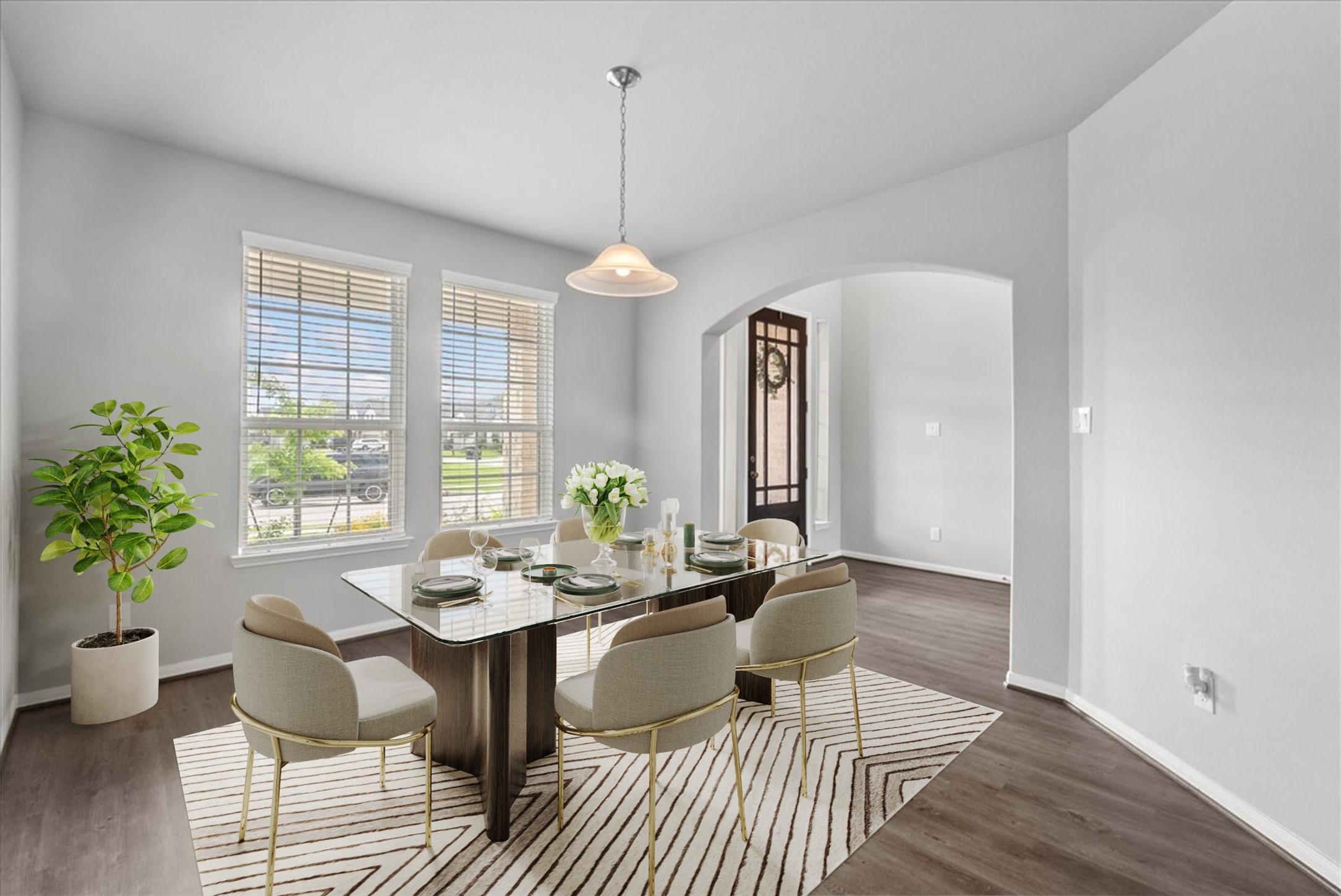 Formal dining room